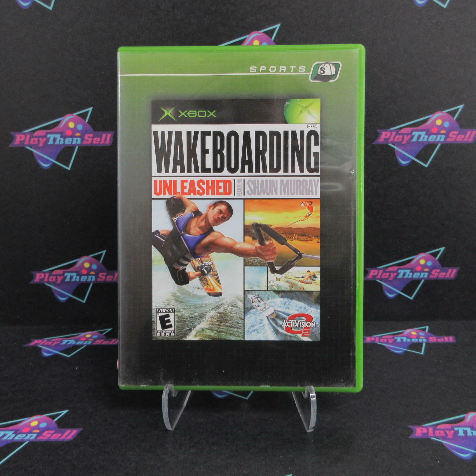 Wakeboarding Unleashed Rental Art Xbox AD/NM - Very Good