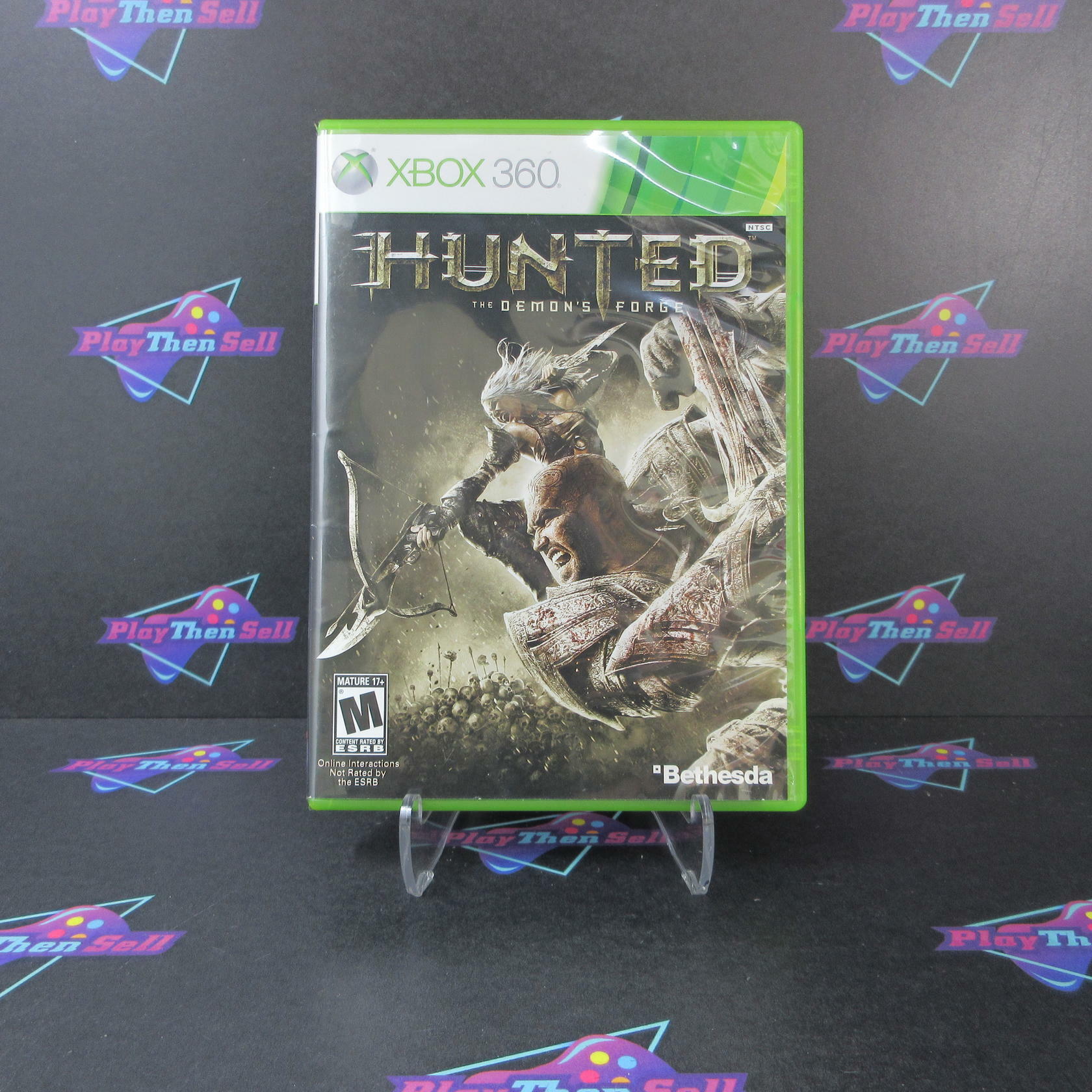 Hunted The Demon's Forge Xbox 360 AD Complete CIB - Very Good