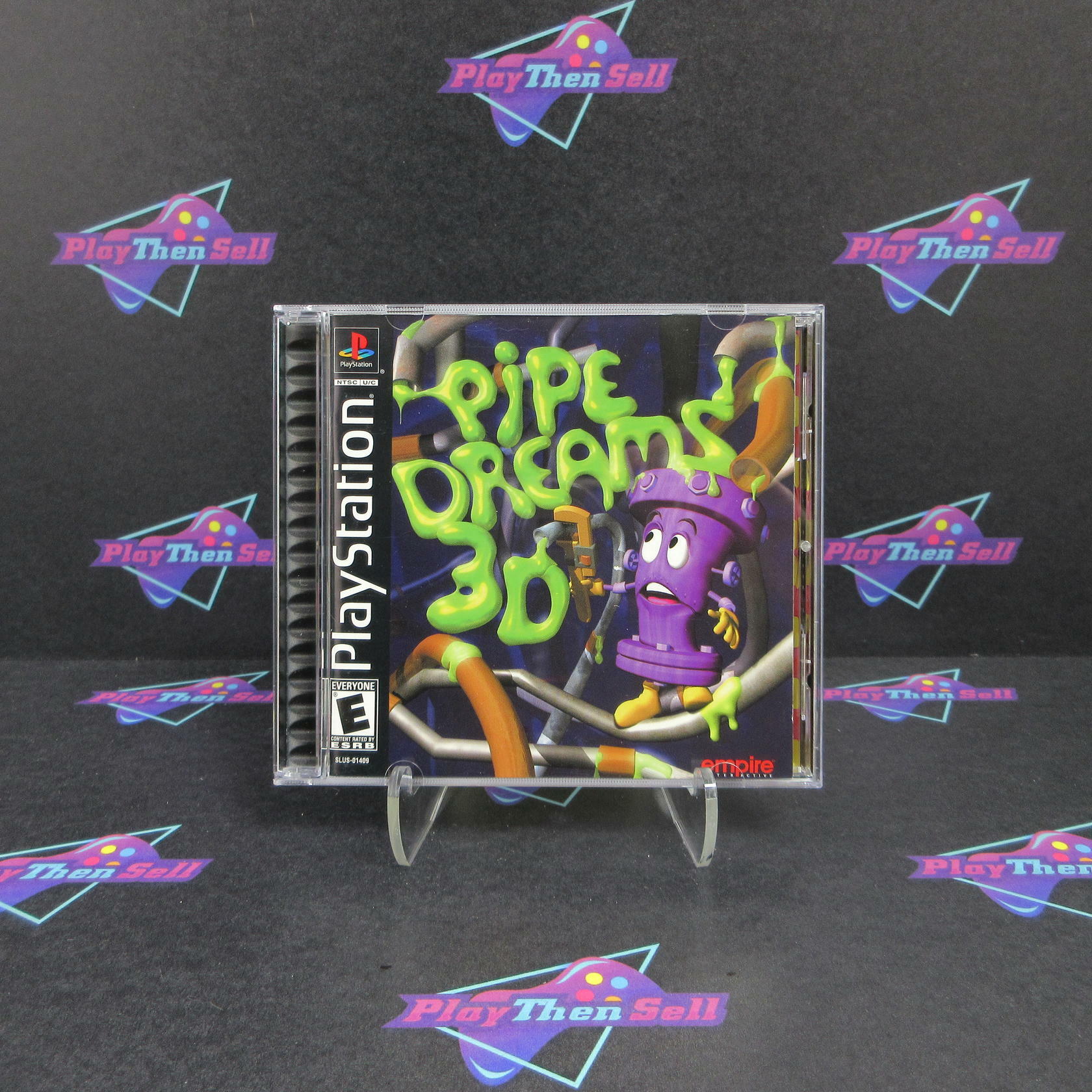 Pipe Dreams 3D PS1 PlayStation 1 + Reg Card - Like New