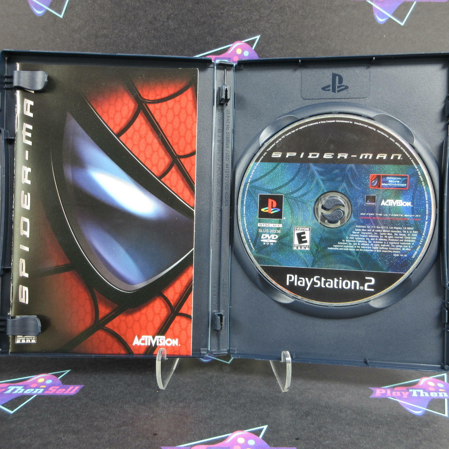 Spider-Man PS2 PlayStation 2 + Reg Card - Like New