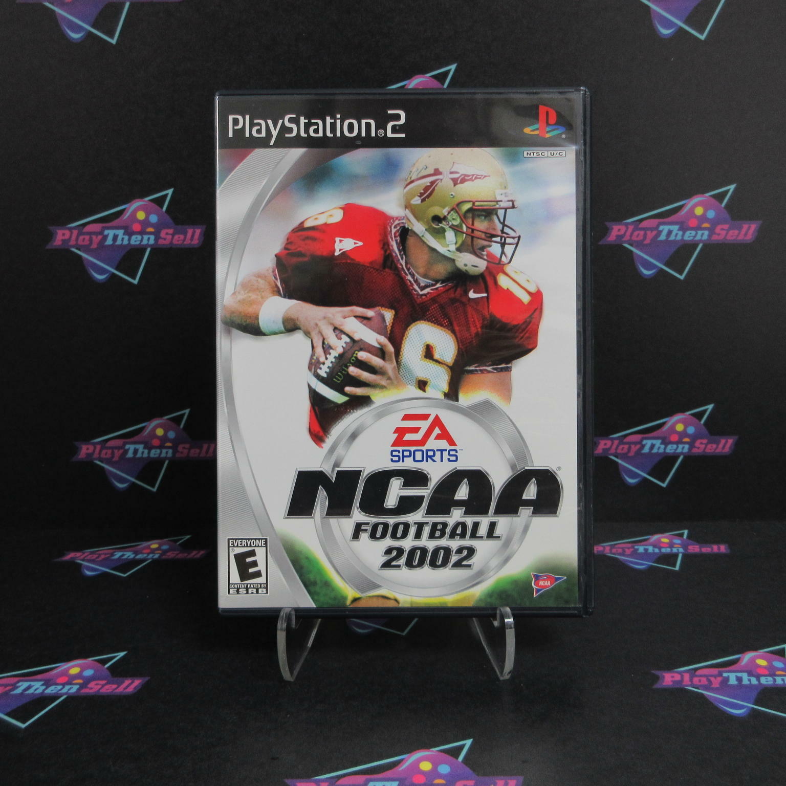 NCAA Football 2002 PS2 PlayStation 2 + Reg Card - Like New