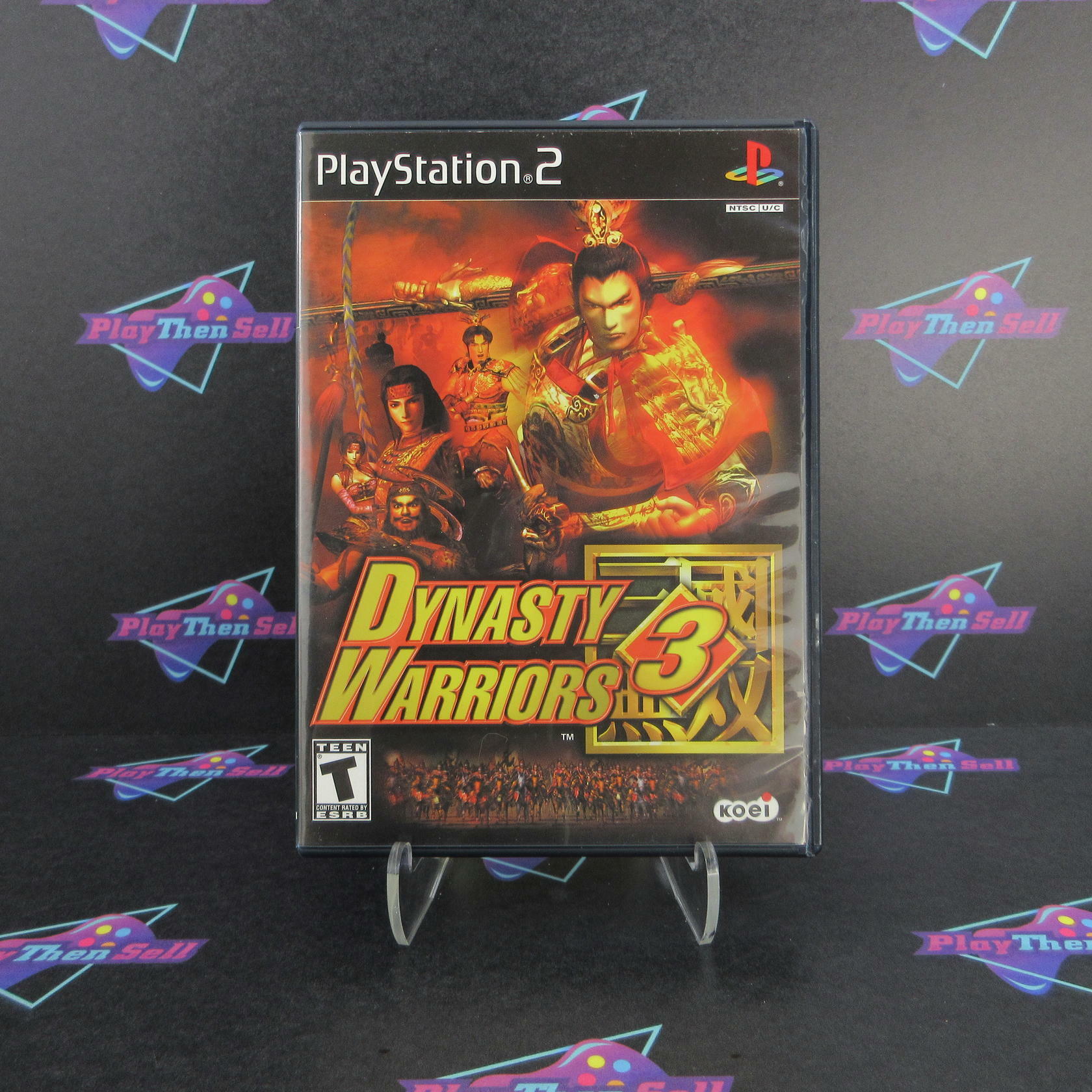 Dynasty Warriors 3 PS2 PlayStation 2 + Reg Card - Like New