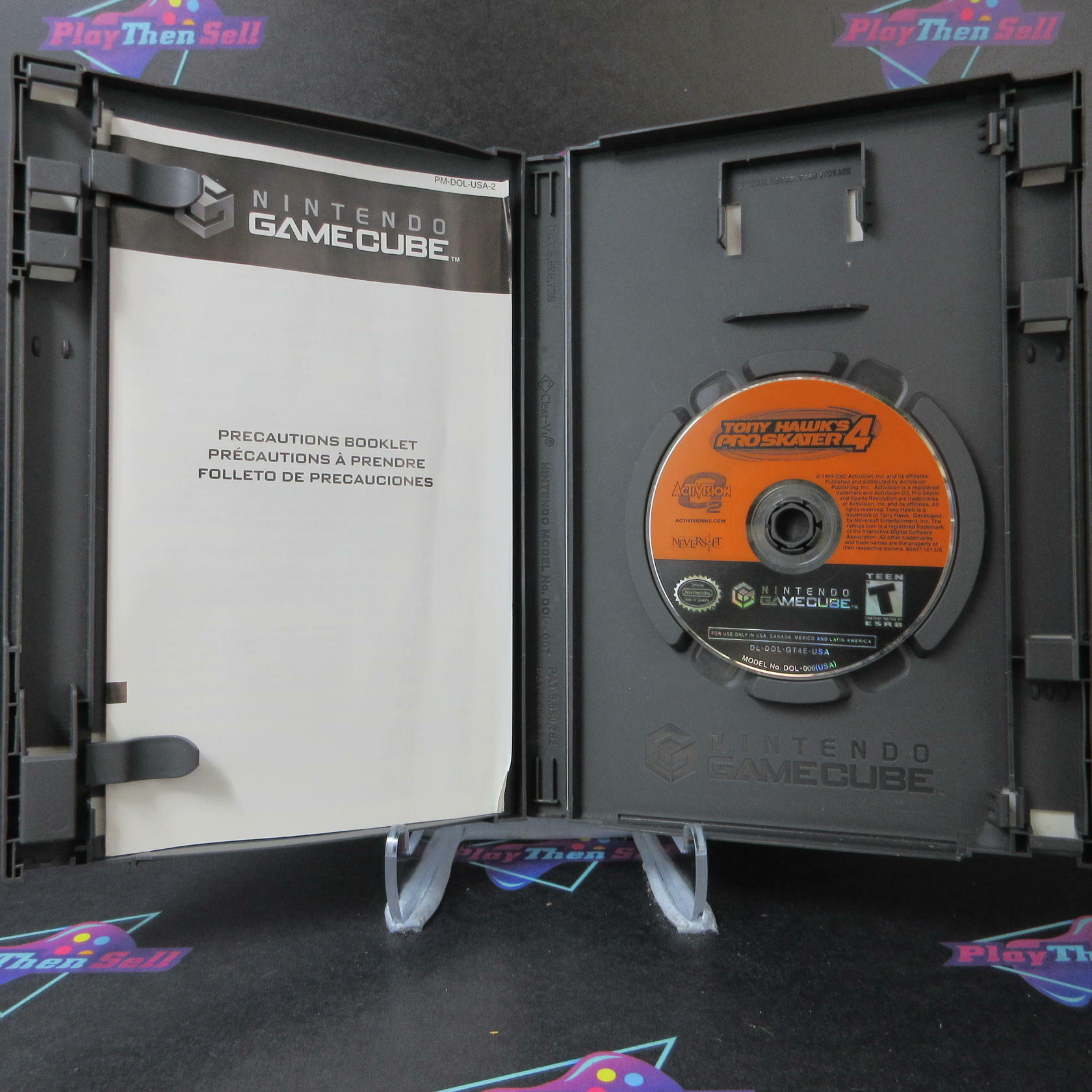 Tony Hawk Pro Skater 4 PC Nintendo GameCube AD/NM - Very Good