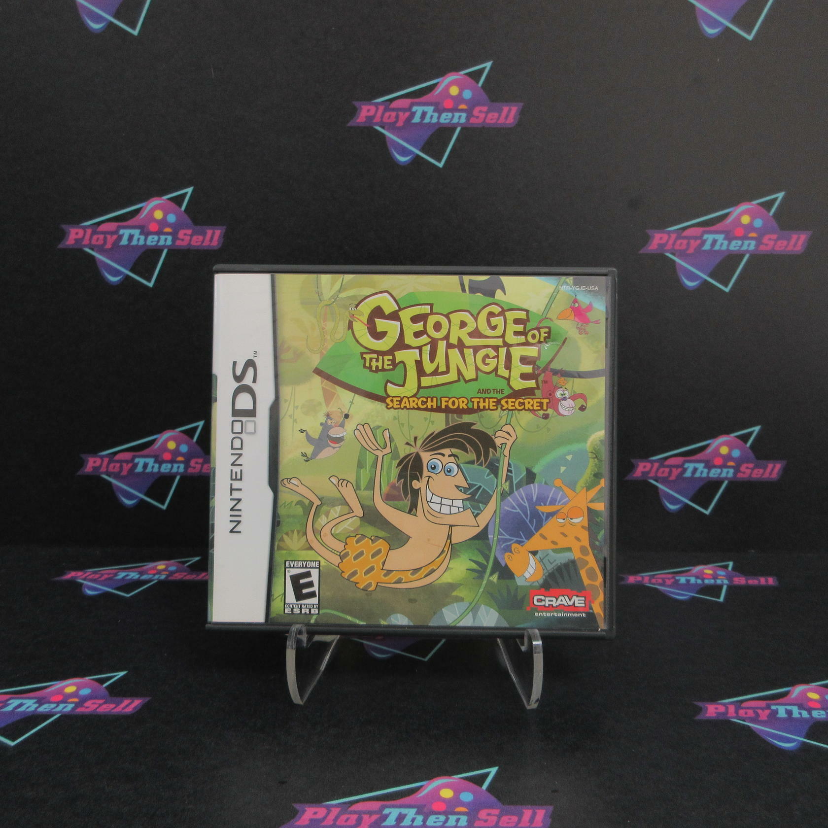 George of The Jungle Search for the Secret Nintendo DS AD - Very Good