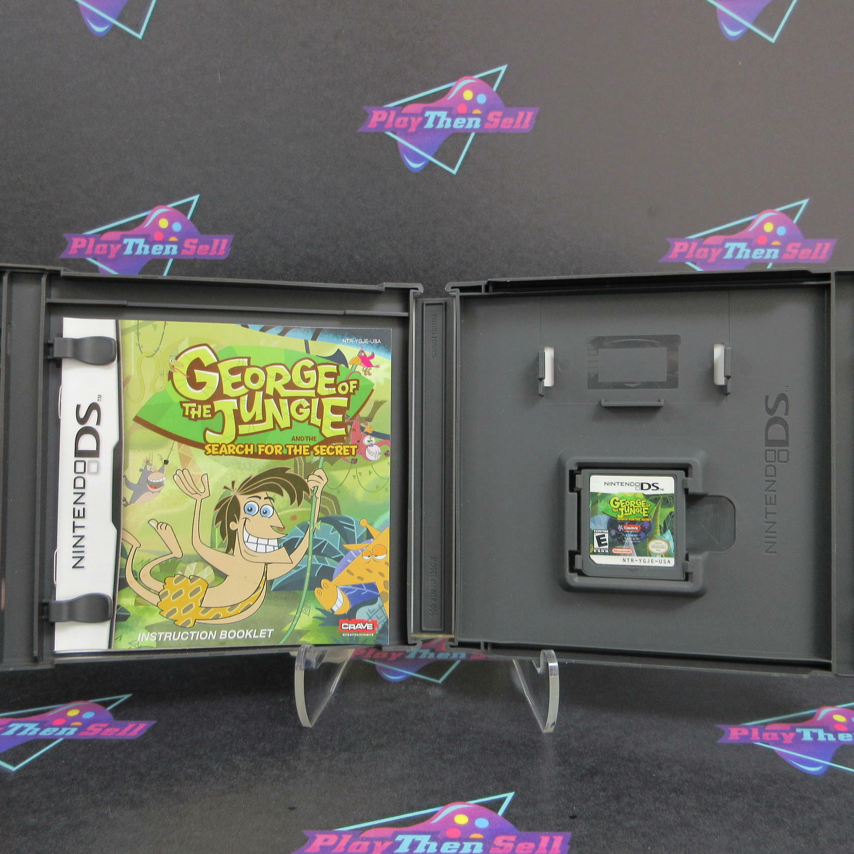 George of The Jungle Search for the Secret Nintendo DS AD - Very Good