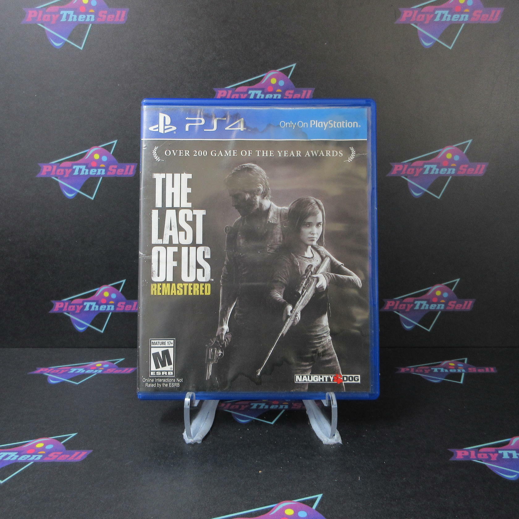 The Last of Us Remastered PlayStation 4 AD Complete CIB - Very Good