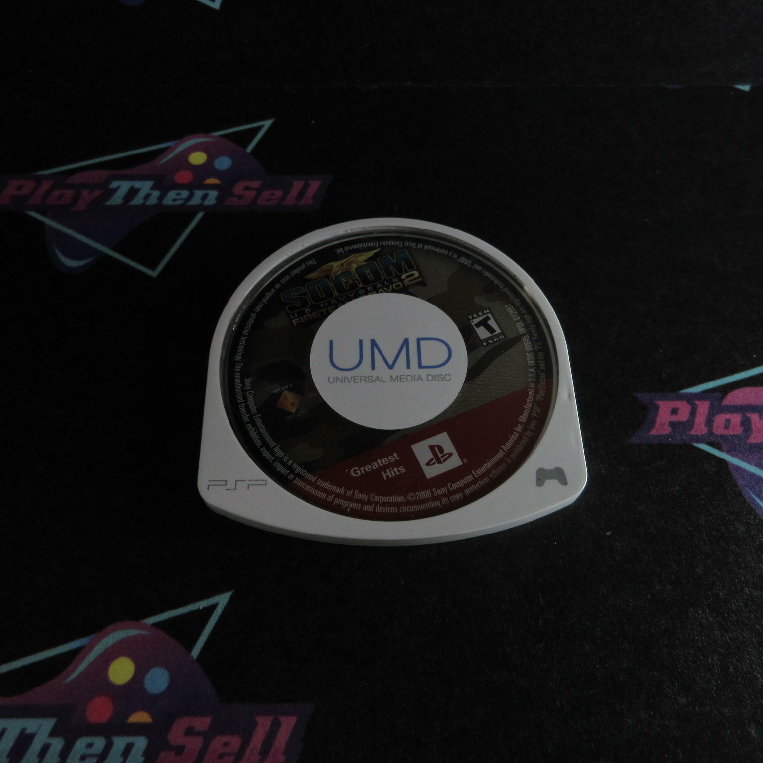SOCOM US Navy Seals Fireteam Bravo 2 Sony PSP Greatest Hits - Like New