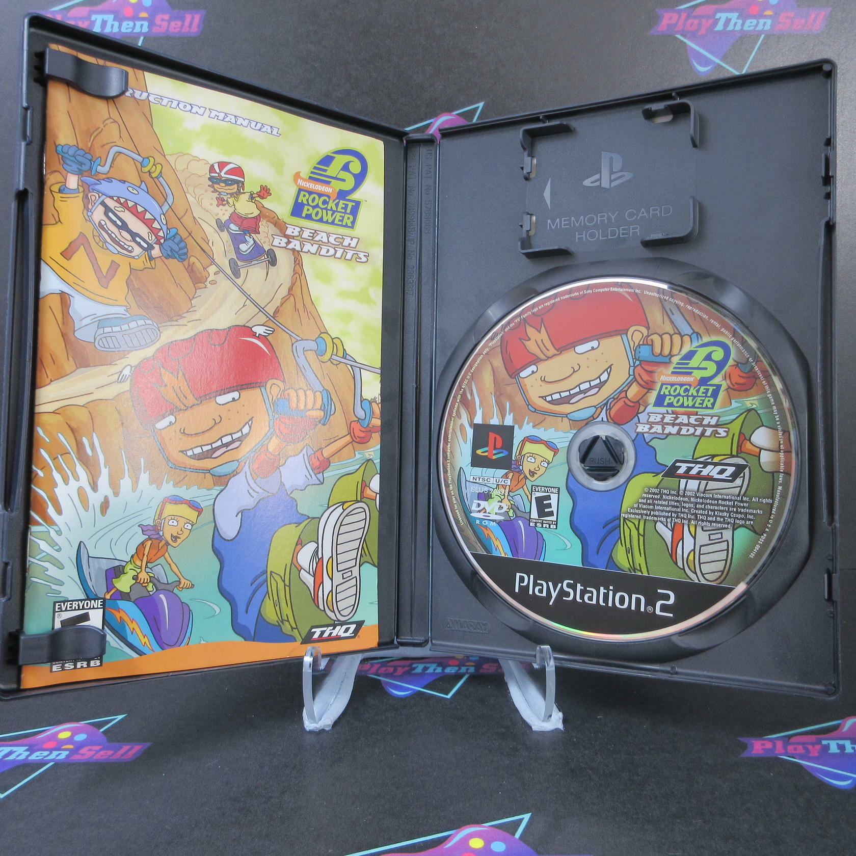 Rocket Power Beach Bandits PS2 PlayStation 2 - Like New