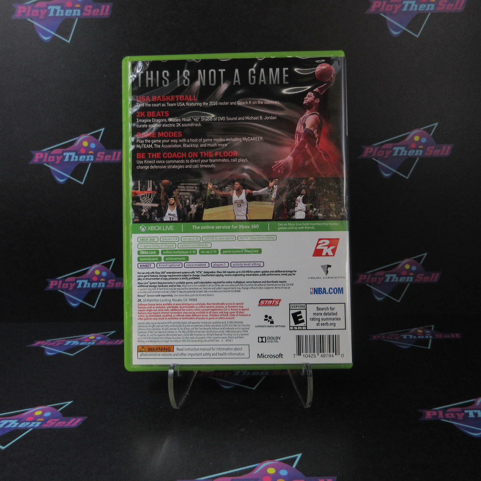 NBA 2K17 Xbox 360 - Like New
