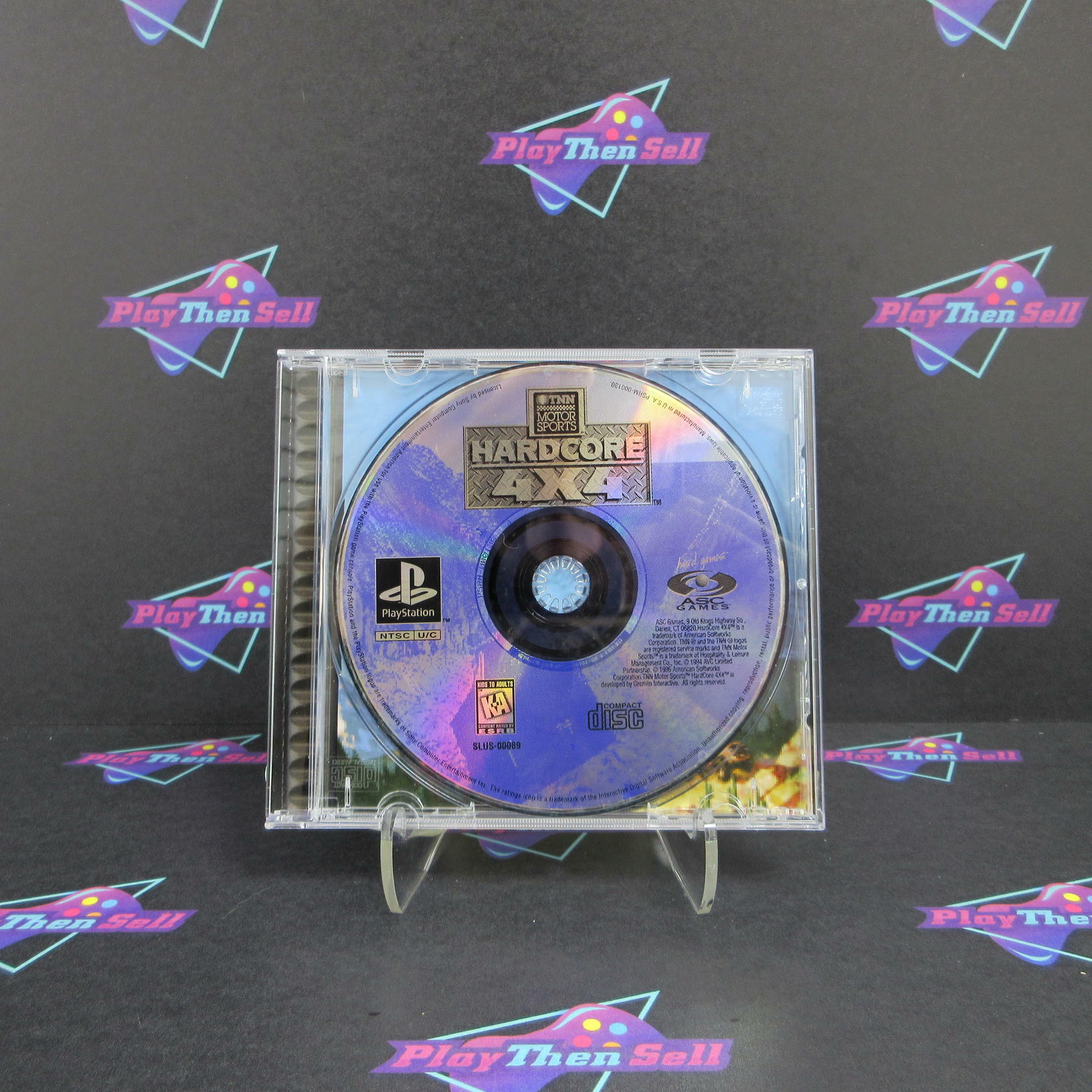 TNN Motorsports Hardcore 4x4 PS1 PlayStation 1 - Very Good