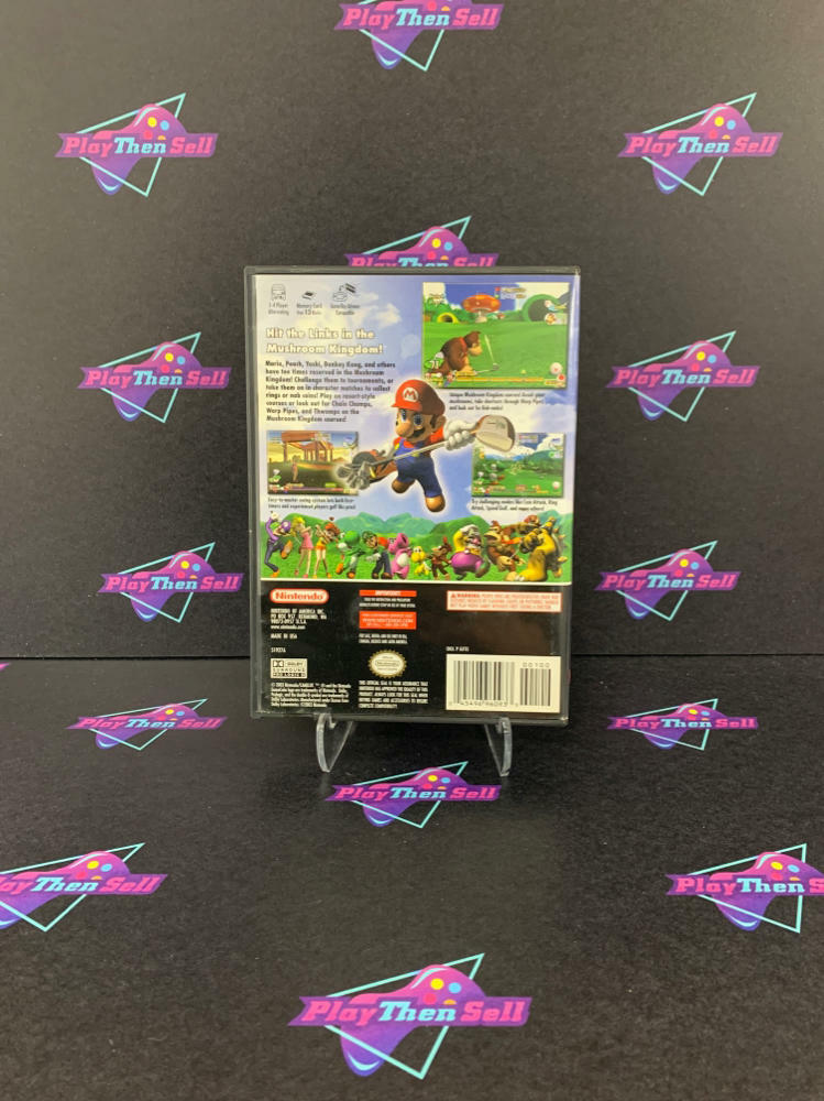 Mario Golf Toadstool Tour Nintendo GameCube AD - Very Good