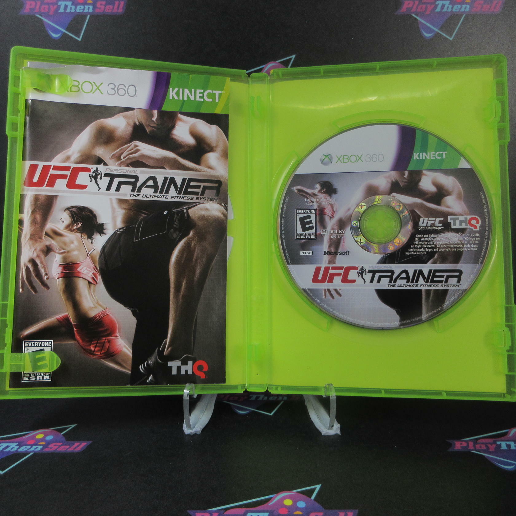 UFC Personal Trainer Xbox 360 AD/MD Complete CIB - Very Good