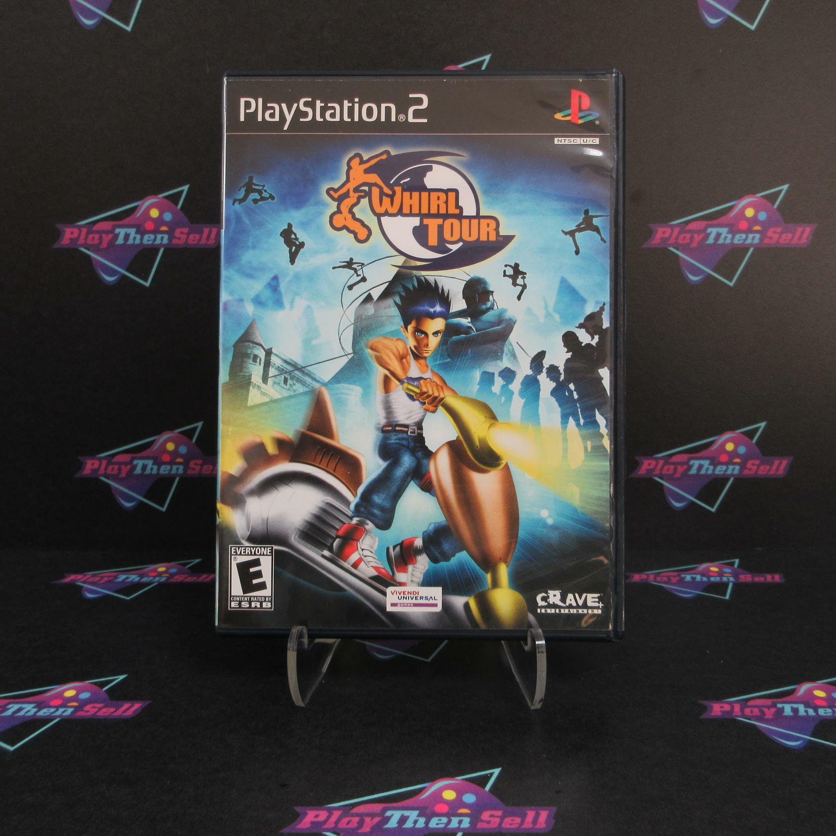 Whirl Tour PS2 PlayStation 2 + Reg Card - Like New