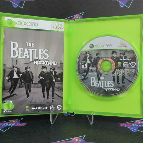 The Beatles RockBand Xbox 360 + Post Cards - Like New