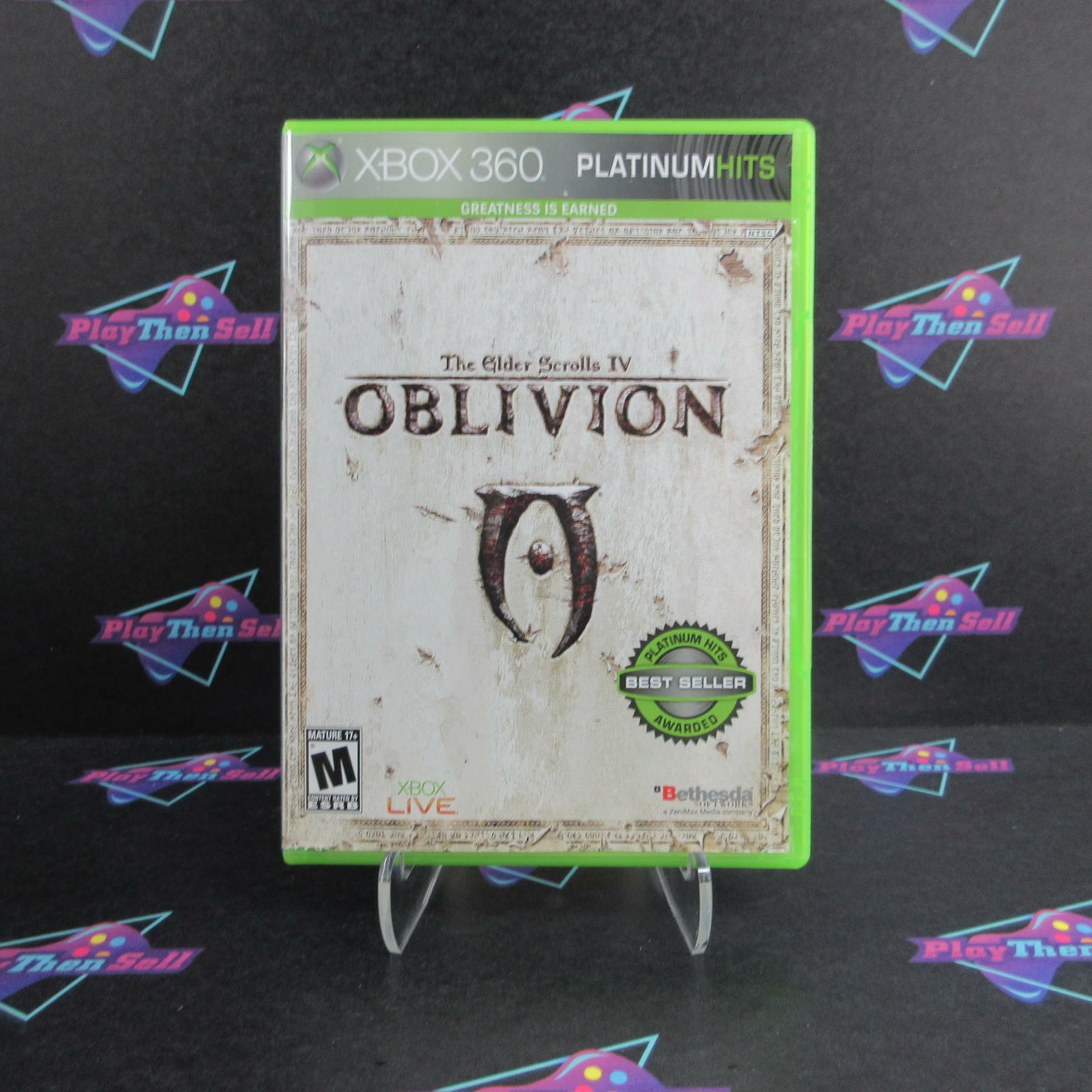 The Elder Scrolls IV Oblivion Xbox 360 Platinum Hits - Like New