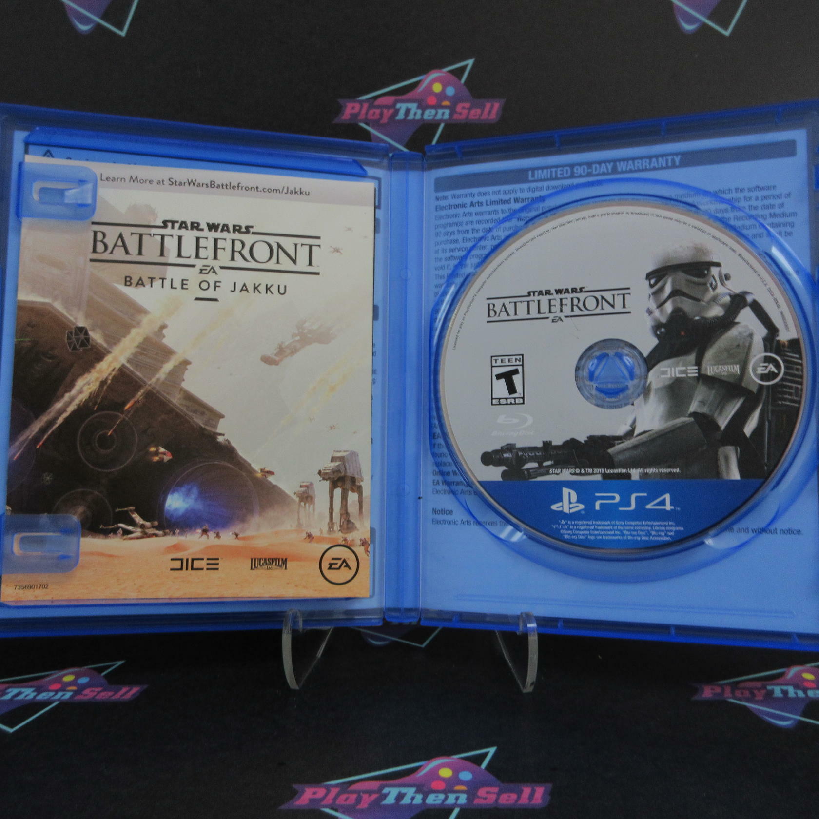 Star Wars Battlefront Walmart Edition PS4 PlayStation 4 - Like New