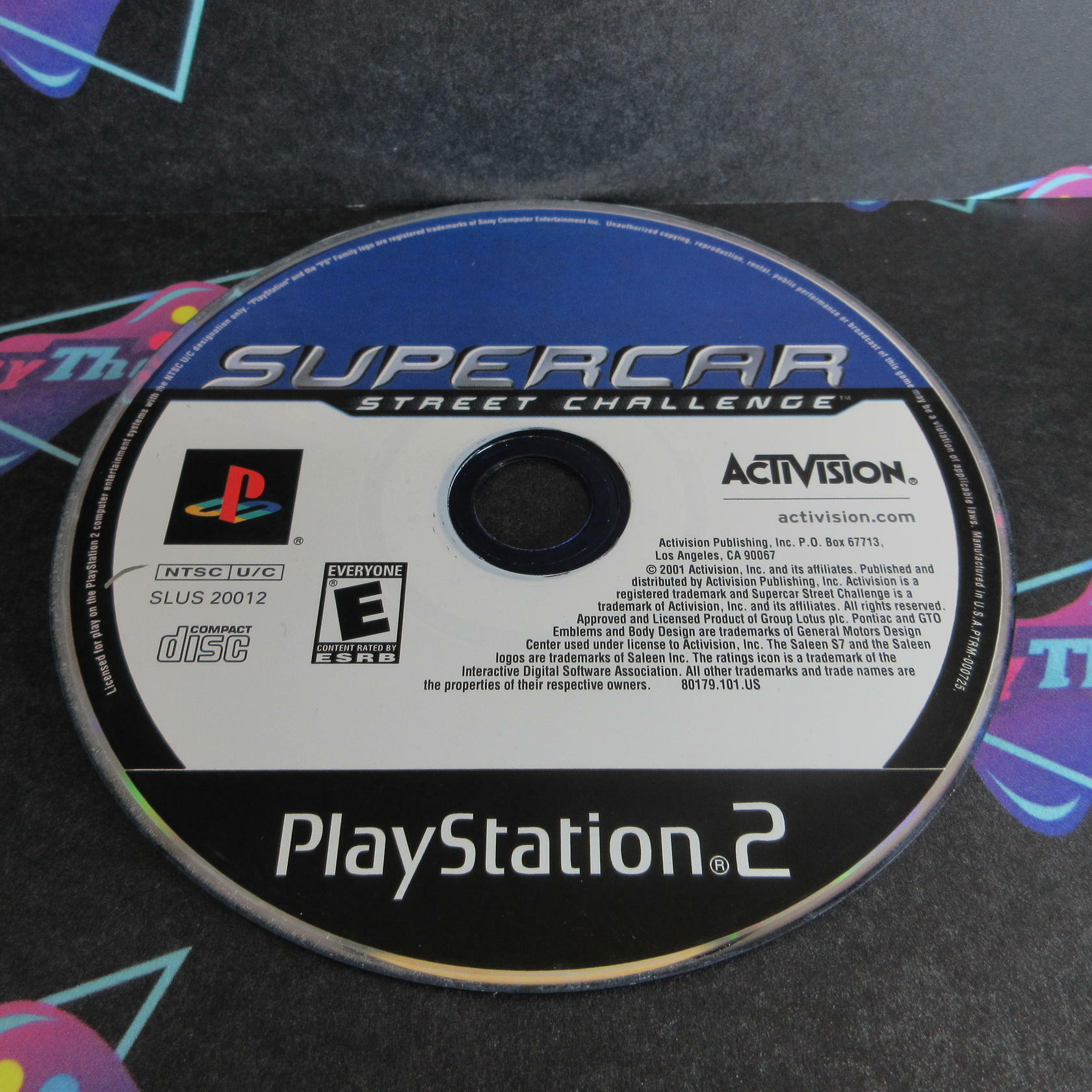 Supercar Street Challenge + Reg PS2 PlayStation 2 DD - Very Good