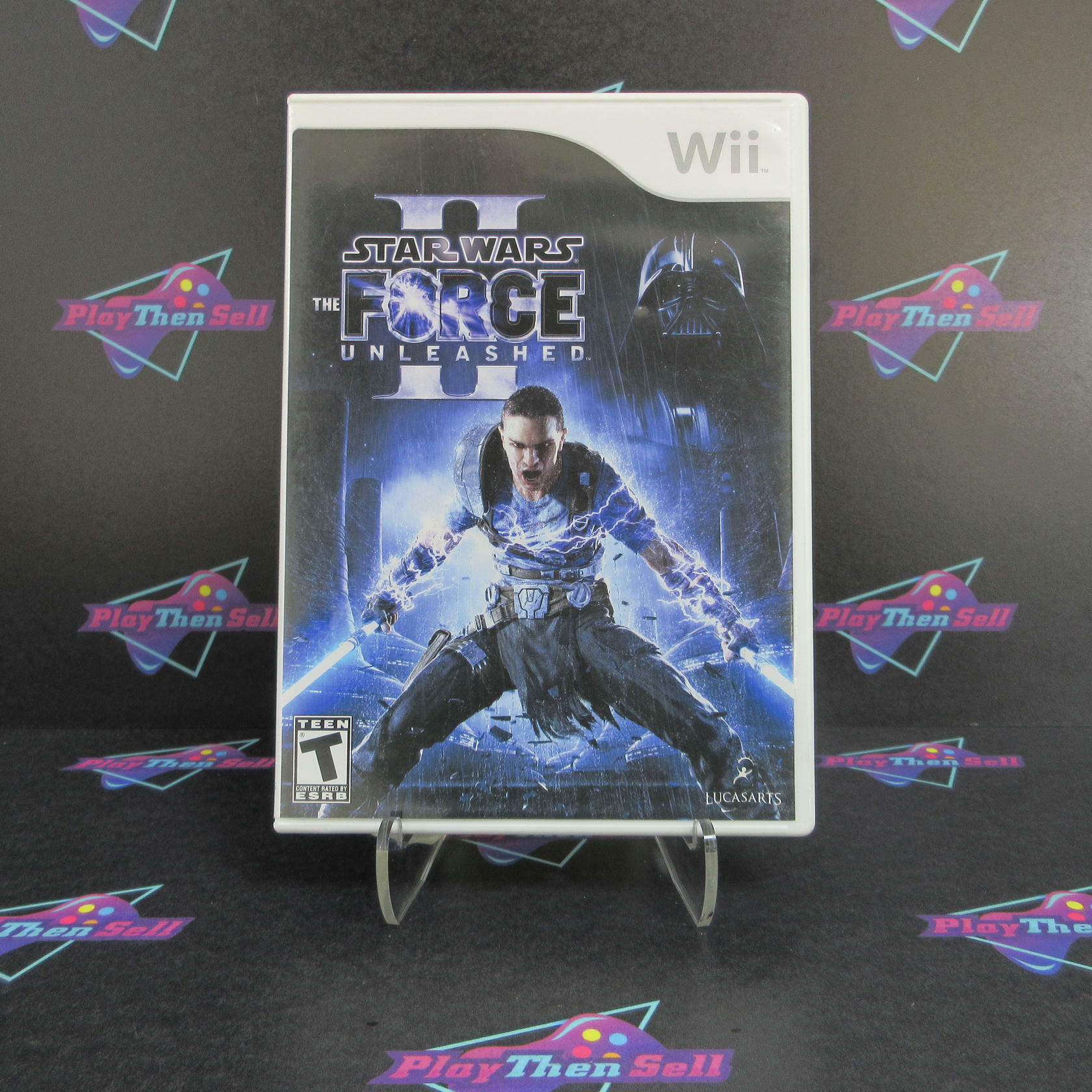 Star Wars The Force Unleashed II Nintendo Wii AD Complete CIB - Very Good