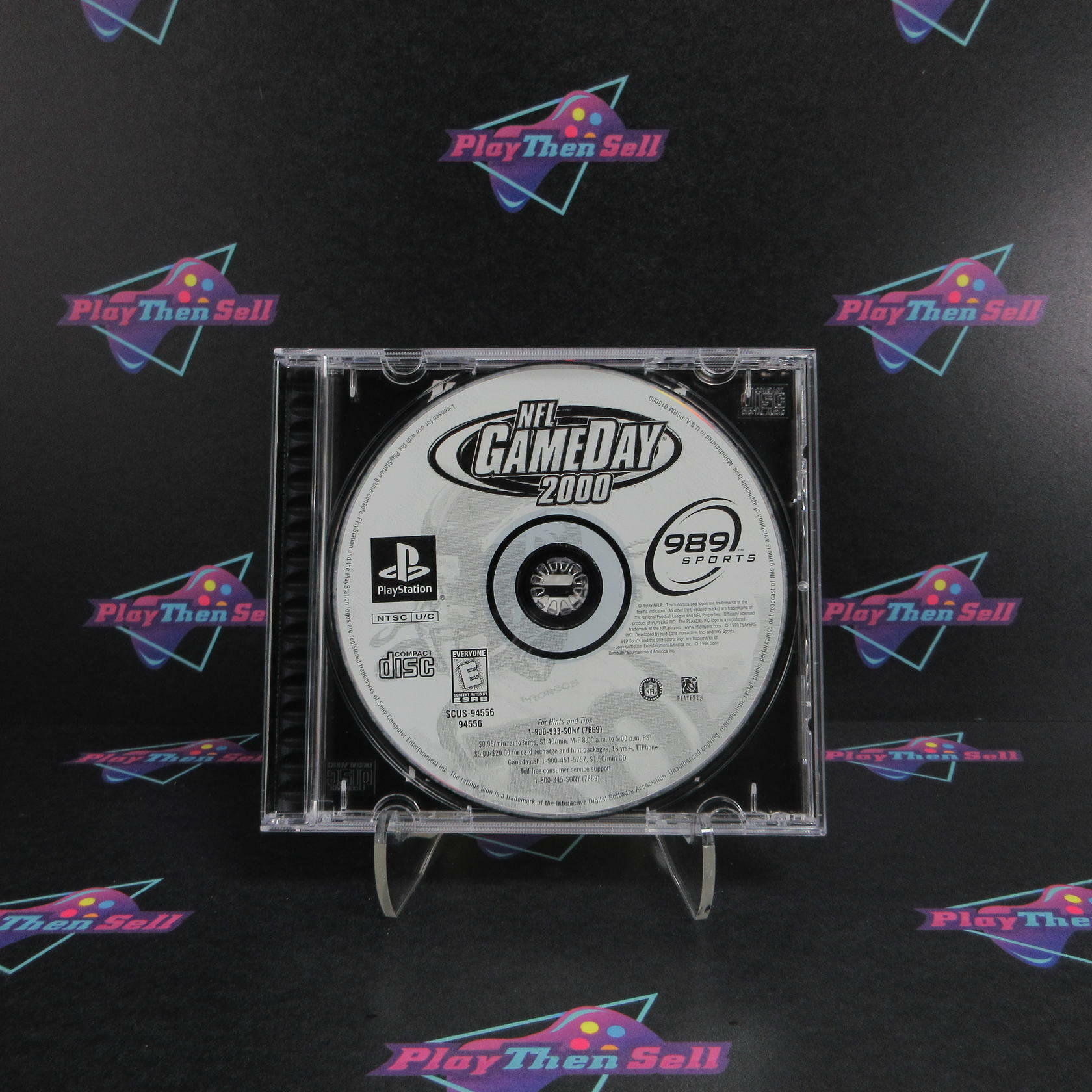 NFL GameDay 2000 PS1 PlayStation 1 - Very Good
