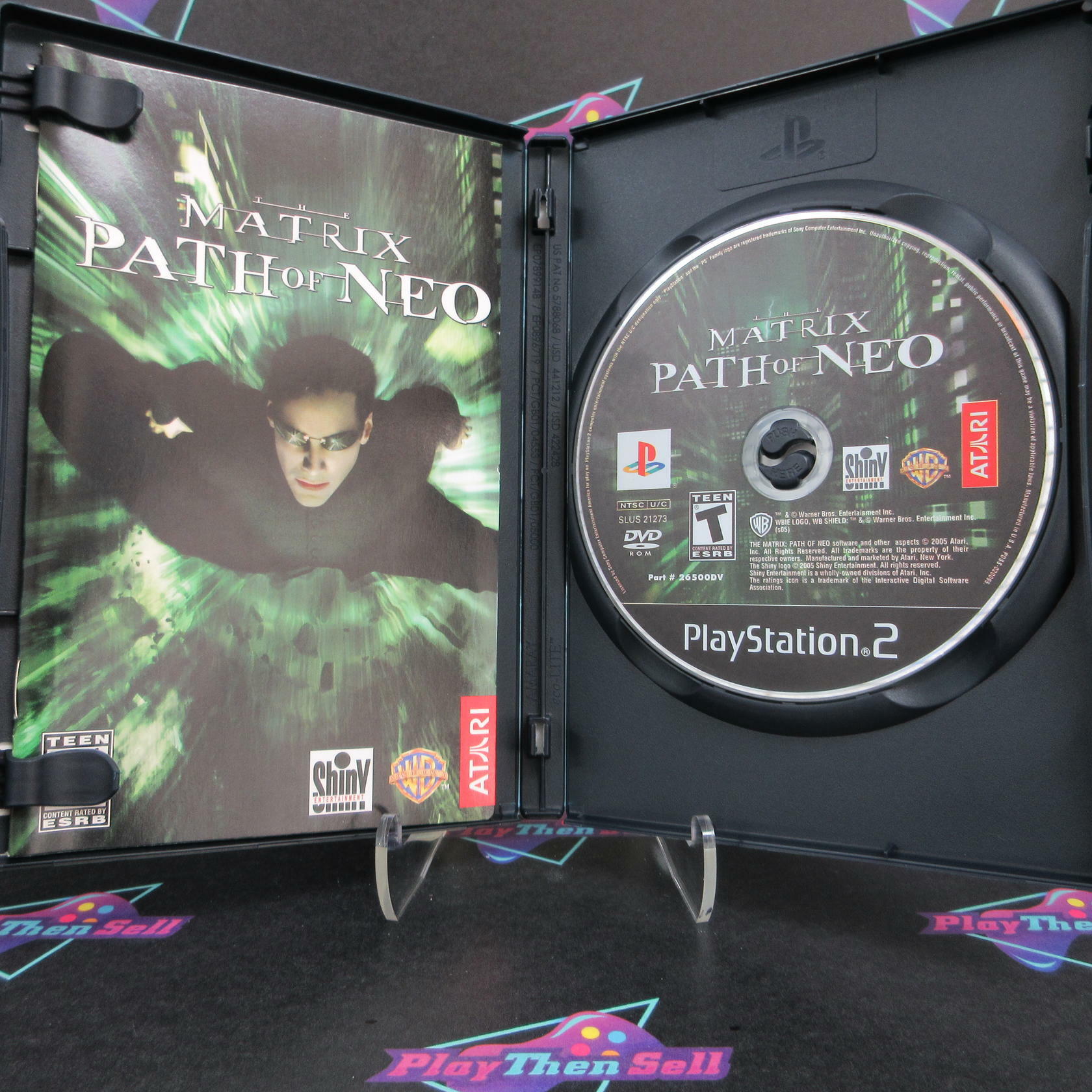 The Matrix Path of Neo PS2 PlayStation 2 - Like New