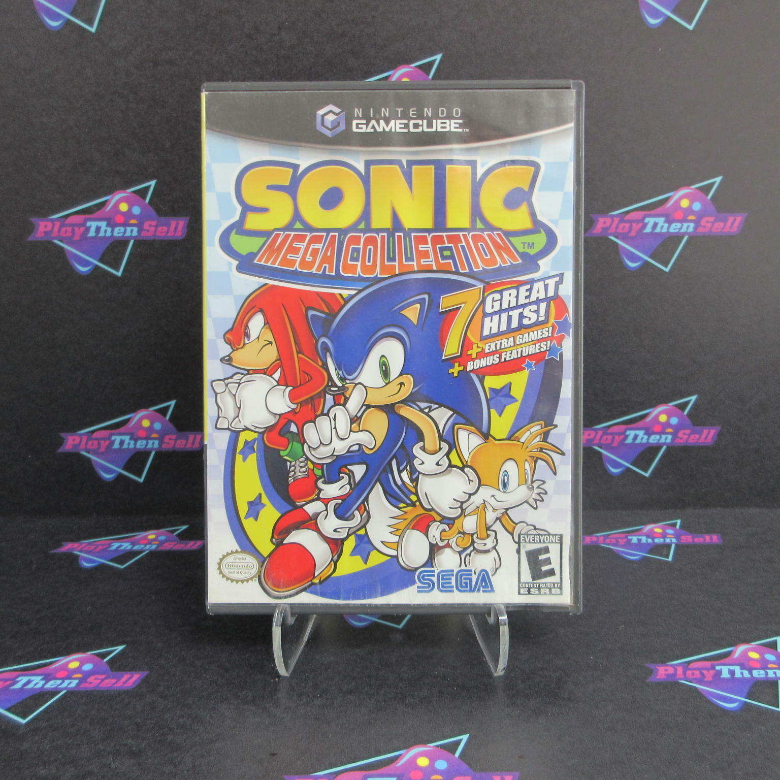 Sonic Mega Collection + Reg Card Nintendo GameCube AD - Very Good