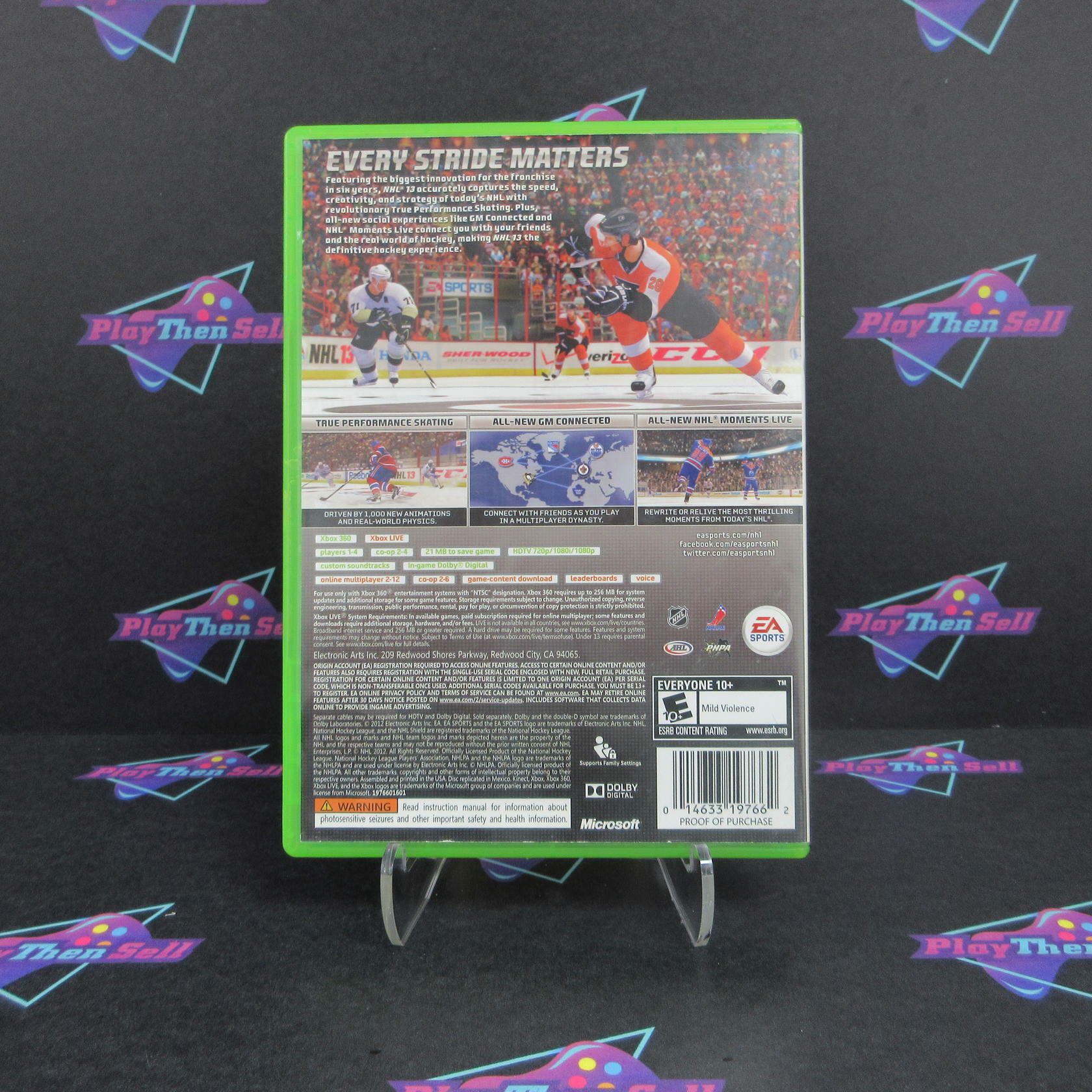 NHL 13 Xbox 360 AD  Complete CIB - Very Good