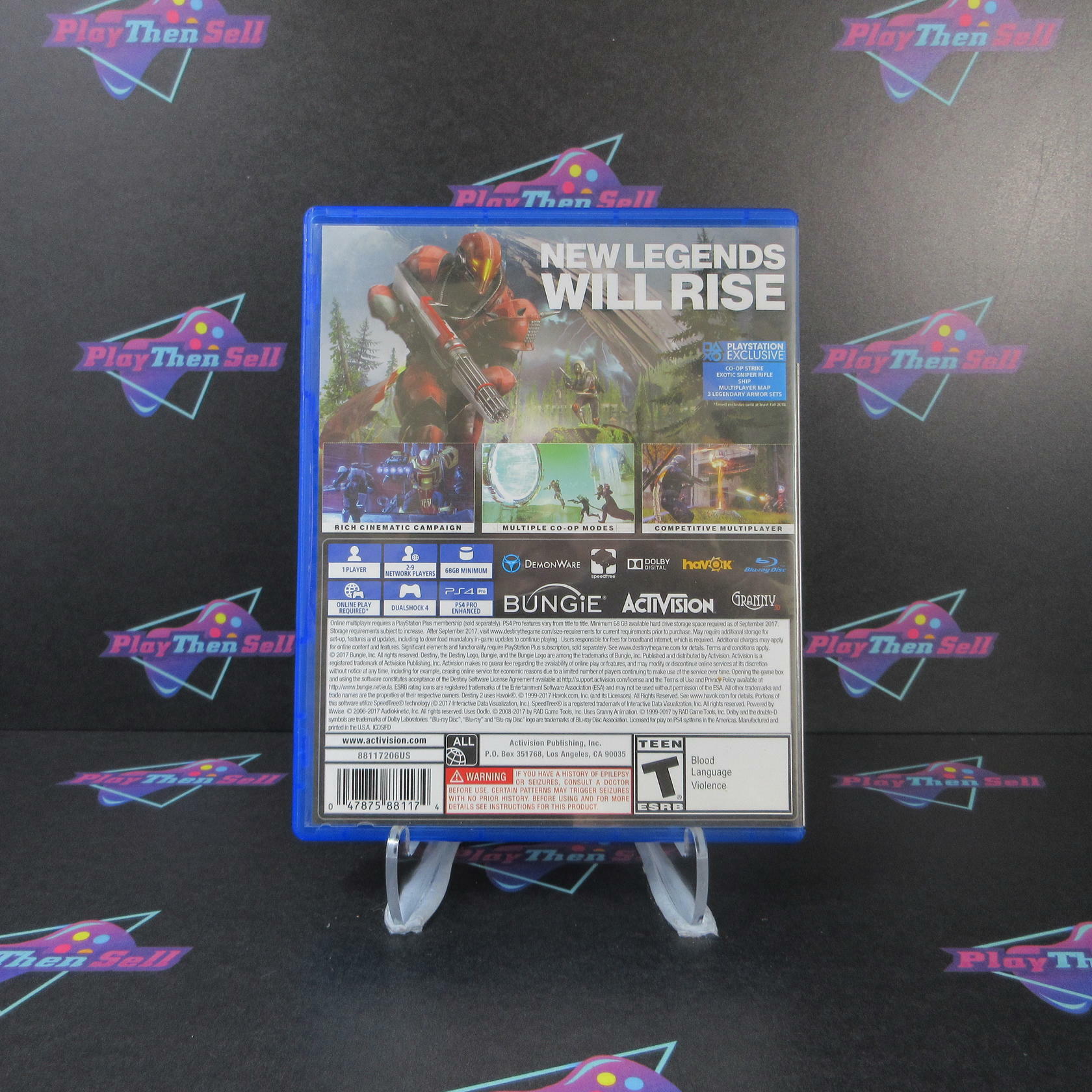 Destiny 2 PS4 PlayStation 4 AD - Very Good