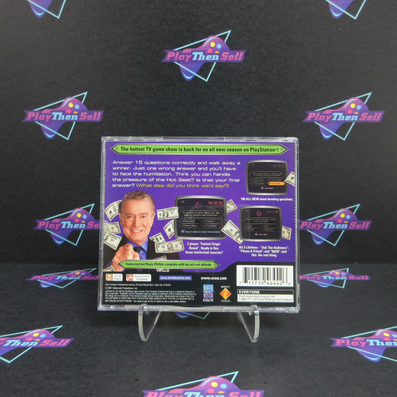 Who Wants To Be A Millionaire 3rd Edition PS1 PlayStation 1 - Like New