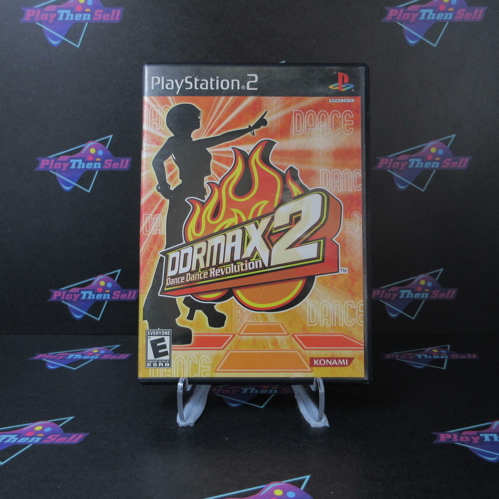 Dance Dance Revolution Max 2 PS2 PlayStation 2 AD/NM - Very Good