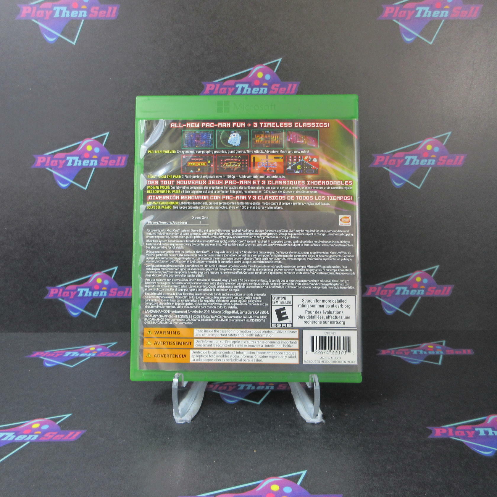 Pac-Man Championship Edition 2 + Arcade Game Series Xbox One - Like New