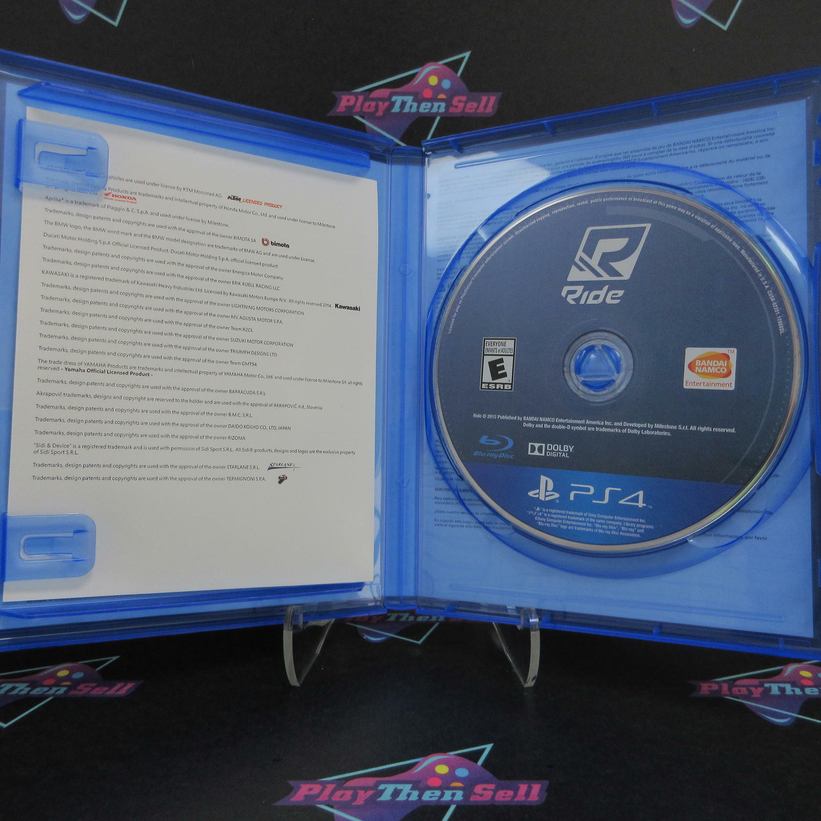 Ride PS4 PlayStation 4 - Like New