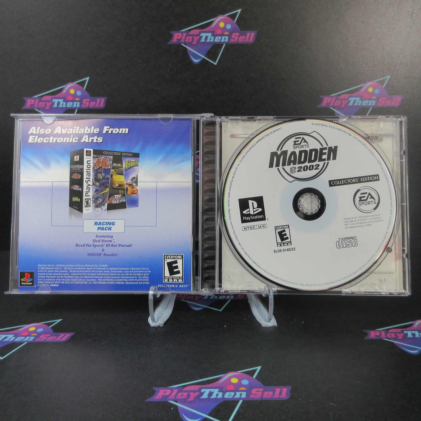 Madden NFL 2002 Collectors Edition PS1 PlayStation 1 + Reg - Like New