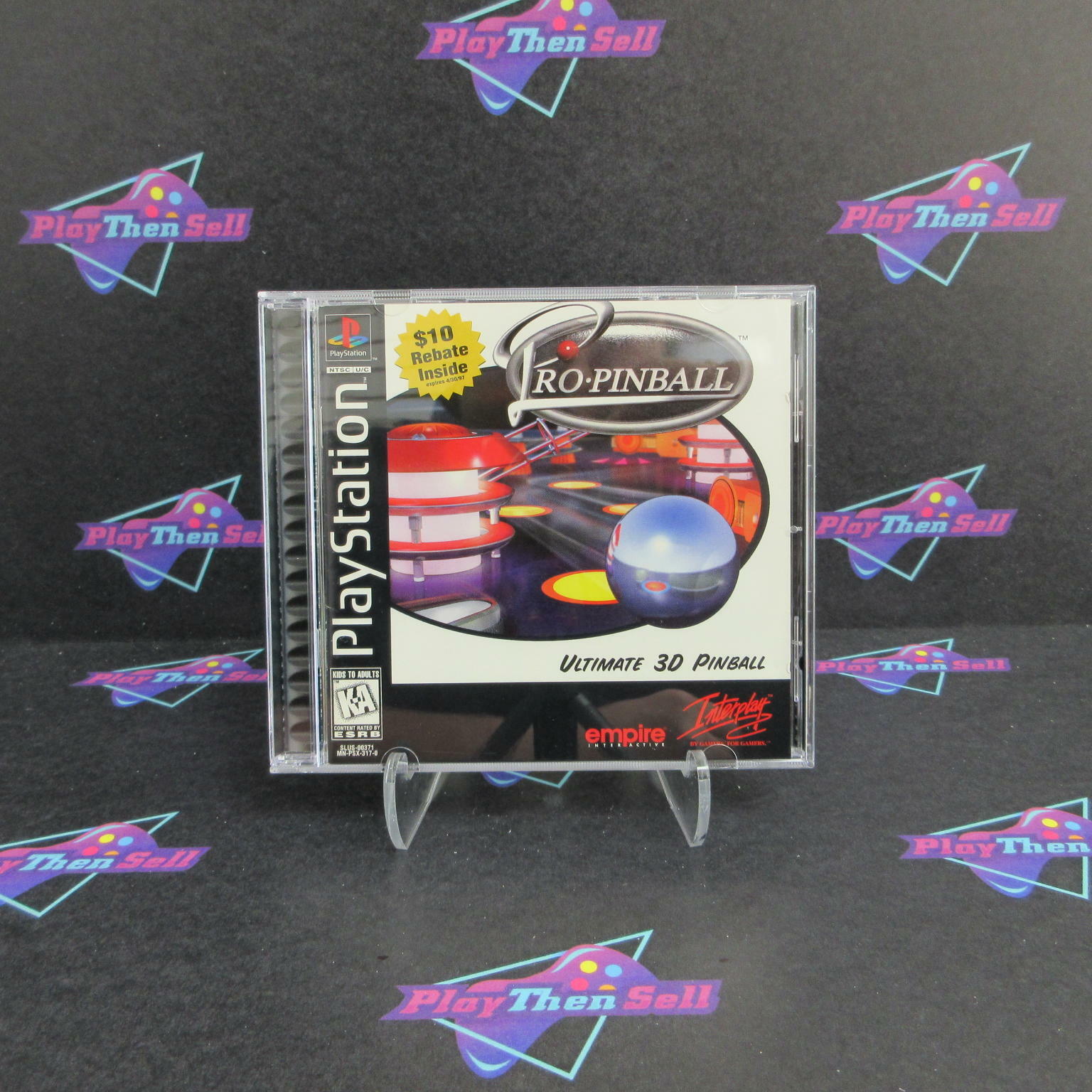 Pro Pinball Ultimate 3D PS1 PlayStation 1 Complete - Excellent