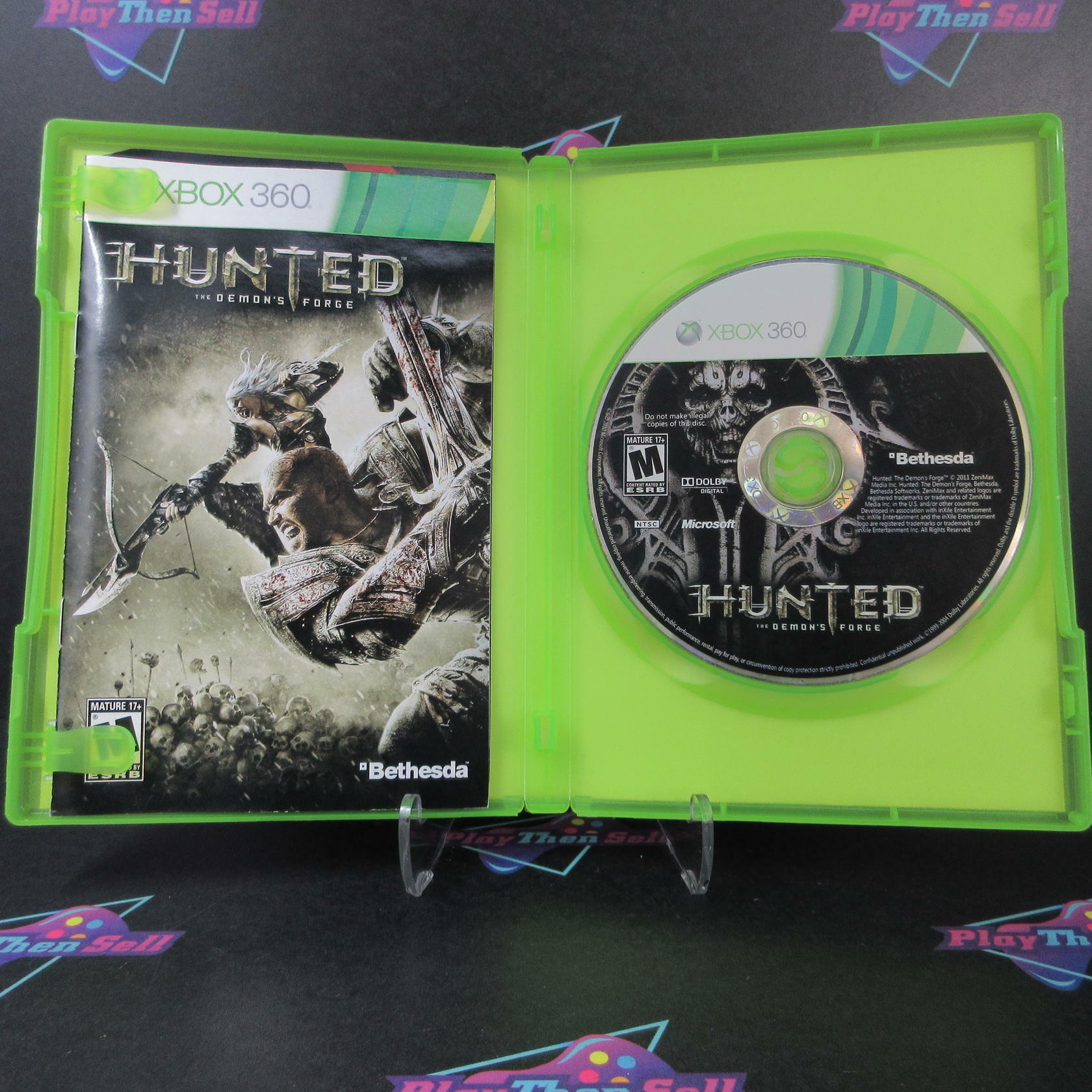 Hunted The Demon's Forge Xbox 360 AD Complete CIB - Very Good