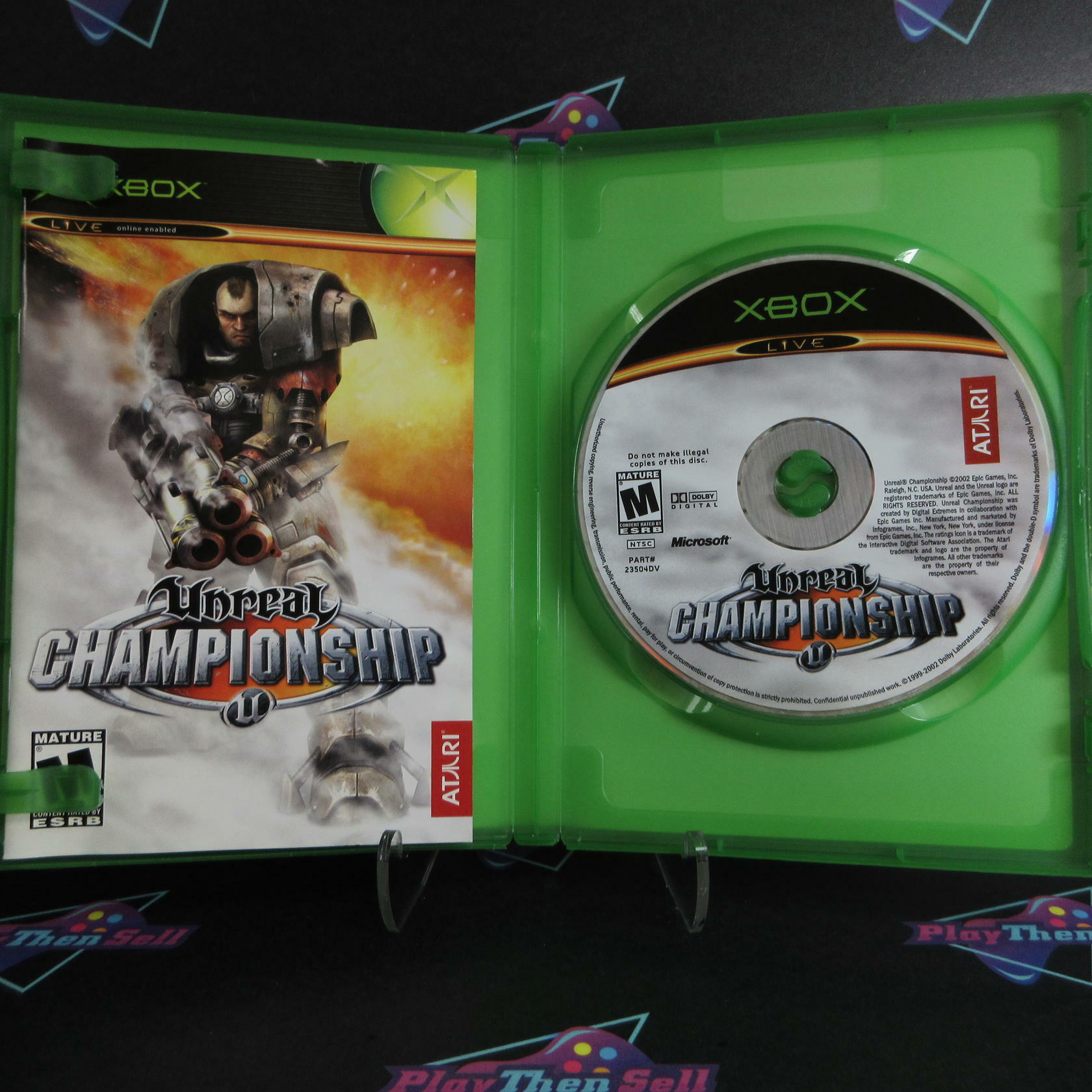 Unreal Championship Xbox DD Complete CIB - Very Good