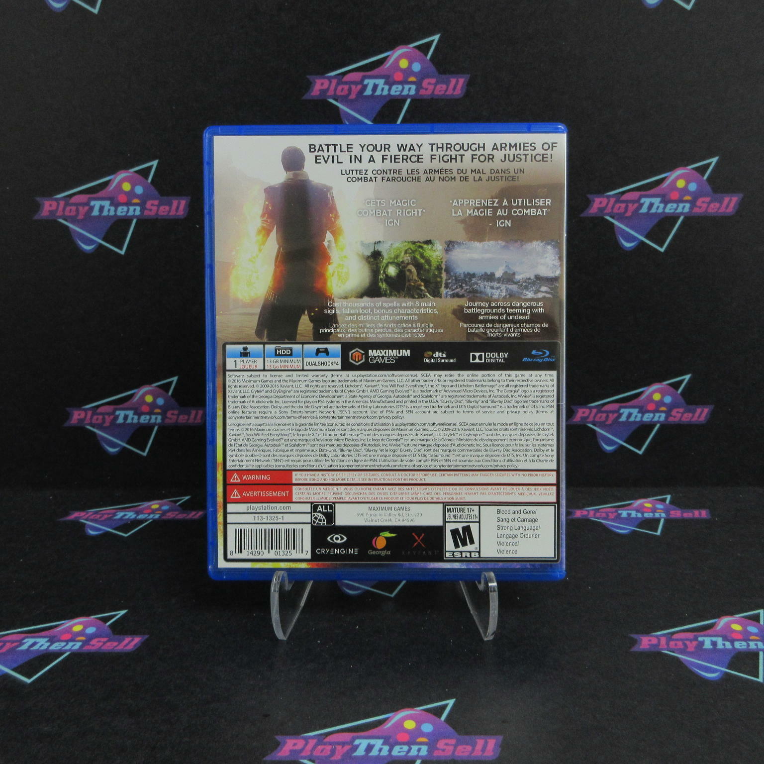 Lichdom Battlemage PS4 PlayStation 4 - Like New