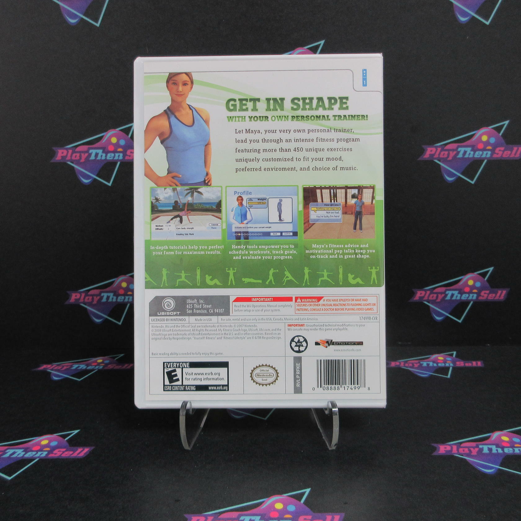 My Fitness Coach Nintendo Wii - Like New