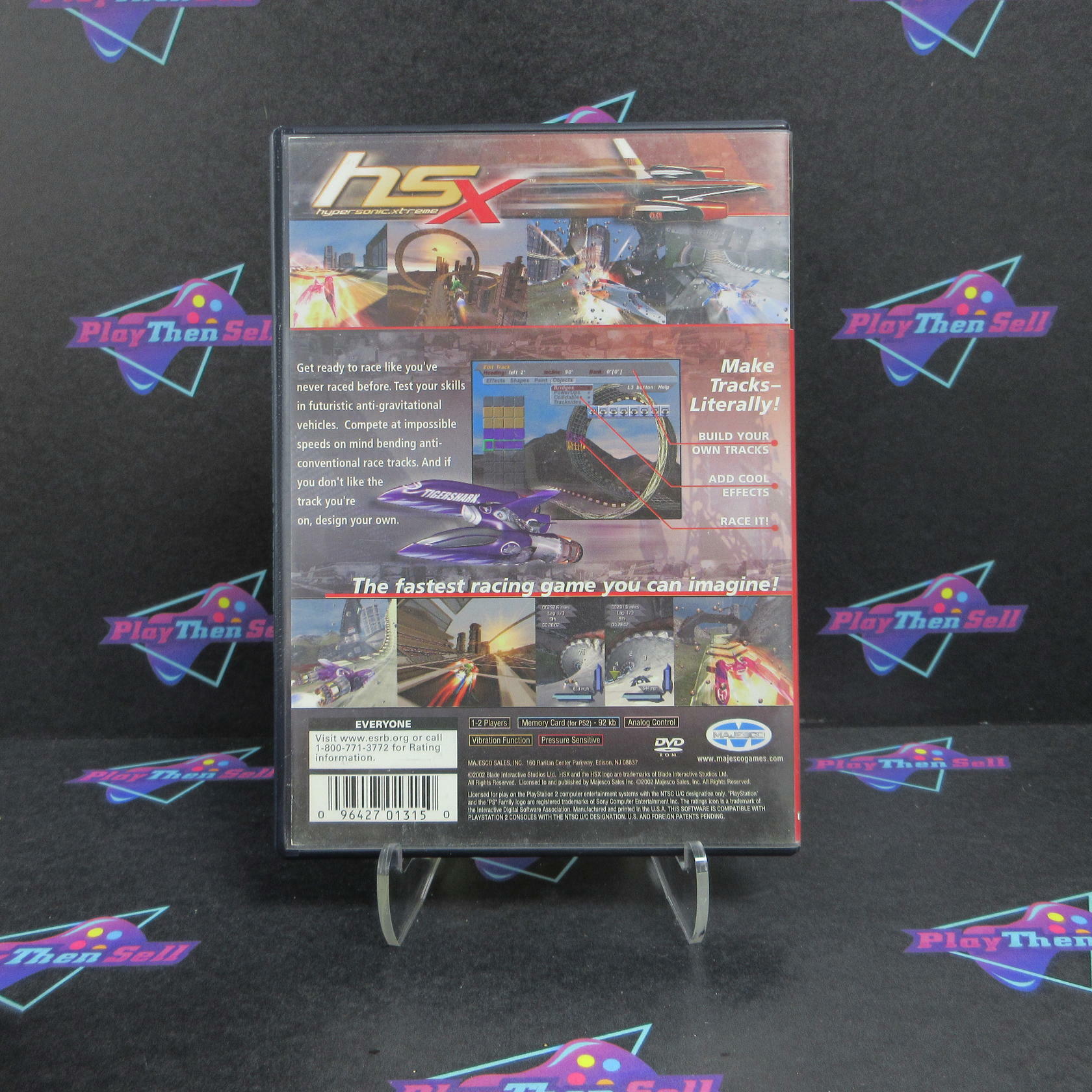 HSX Hypersonic.Xtreme PS2 PlayStation 2 - Very Good