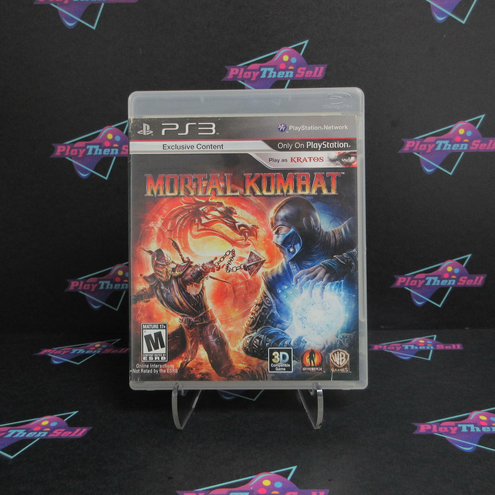 Mortal Kombat PS3 PlayStation 3 AD/NM - Very Good