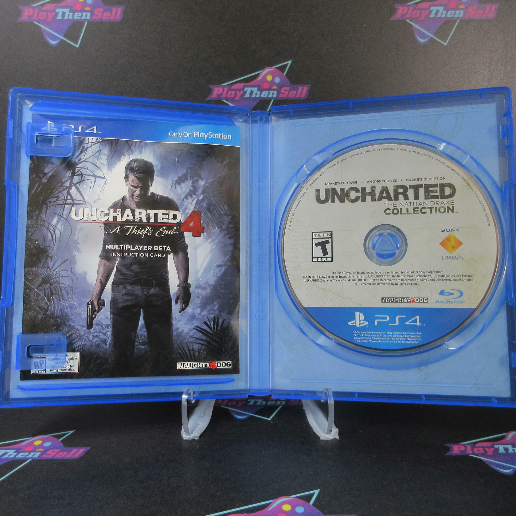 Uncharted The Nathan Drake Collection PS4 PlayStation 4 AD - Very Good