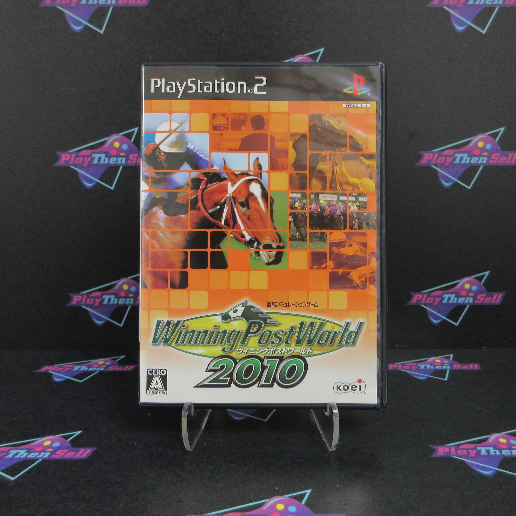 Winning Post World 2010 PS2 PlayStation 2 - Like New