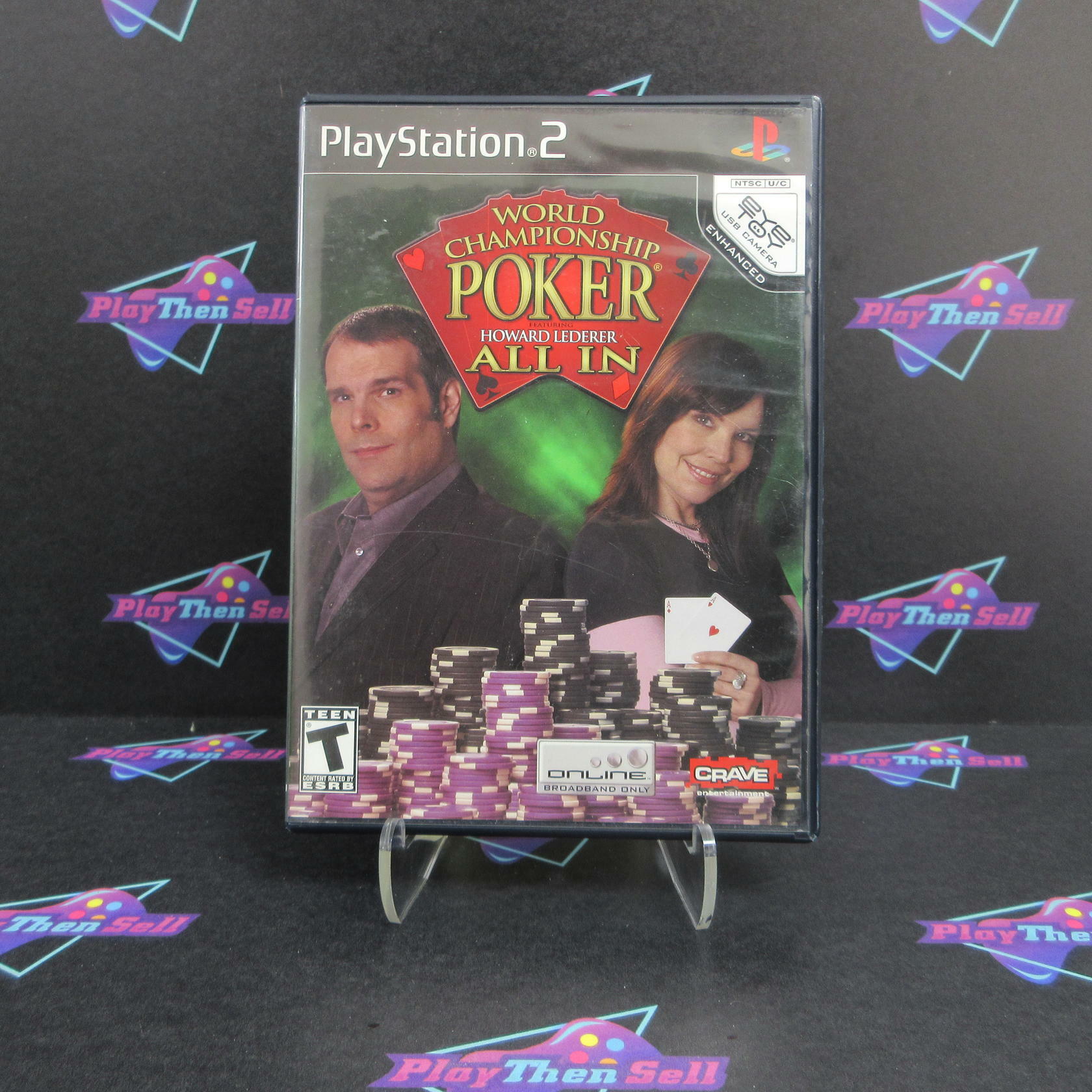 World Championship Poker All In PS2 PlayStation 2 AD - Very Good