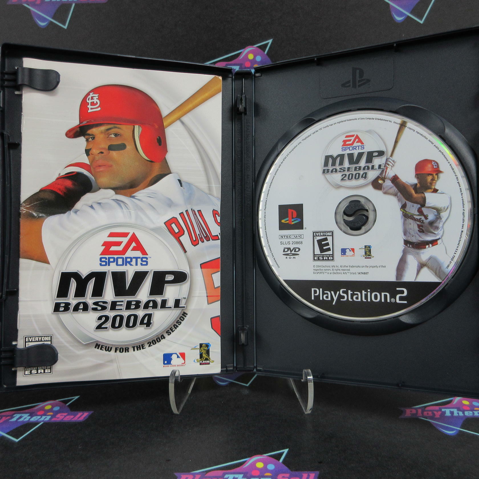 MVP Baseball 2004 PS2 PlayStation 2 MD Complete CIB - Very Good
