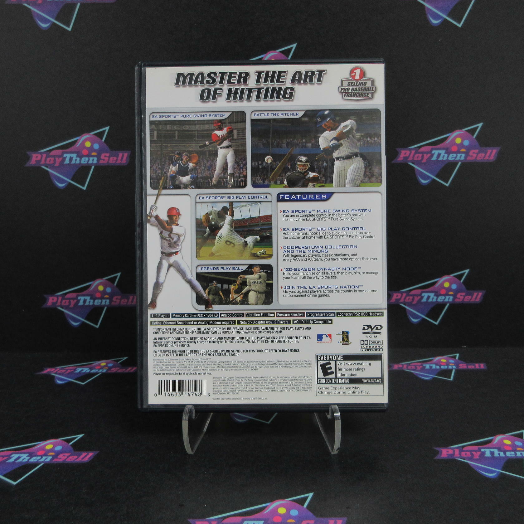 MVP Baseball 2004 PS2 PlayStation 2 MD Complete CIB - Very Good