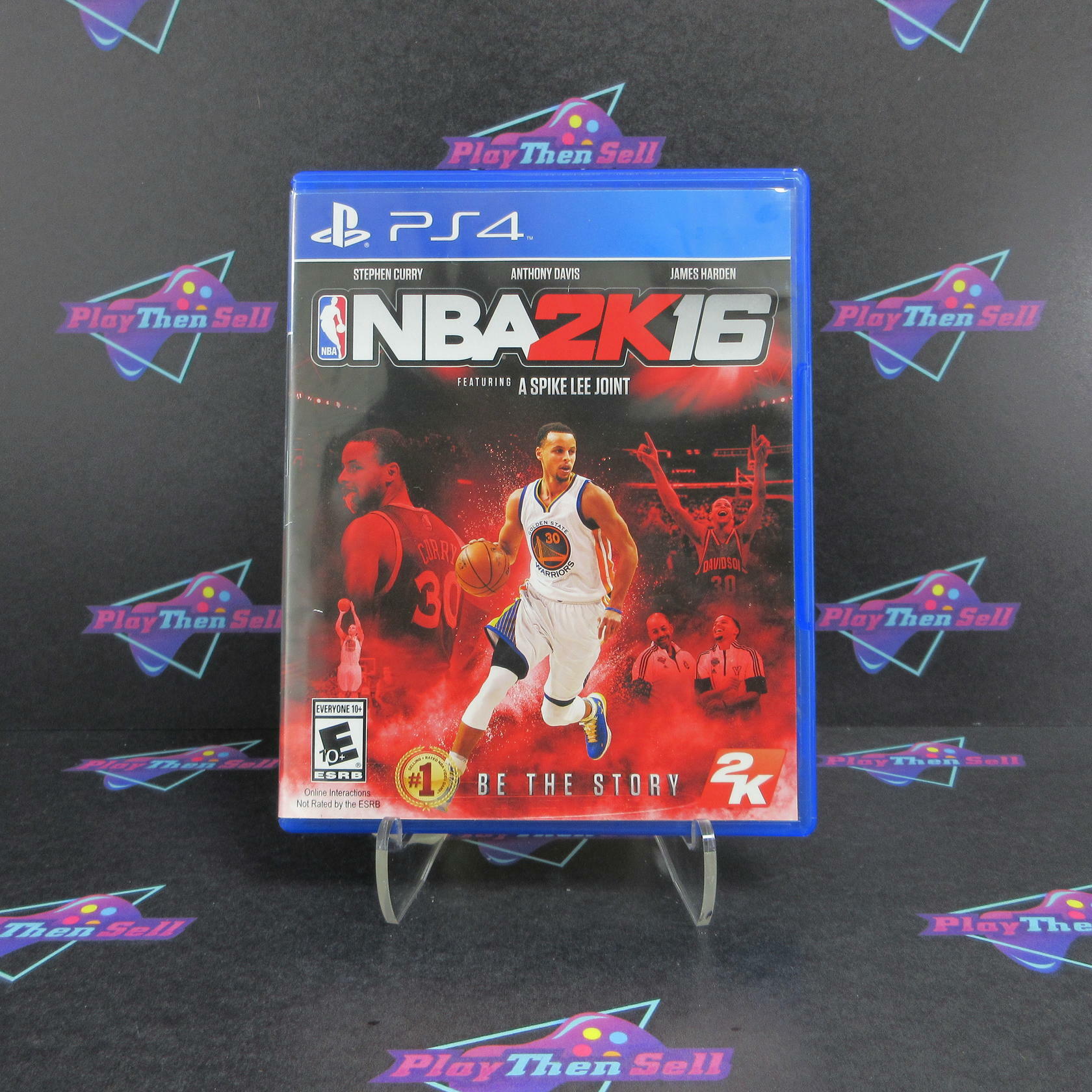 NBA 2K16 Stephen Curry PS4 PlayStation 4 - Like New