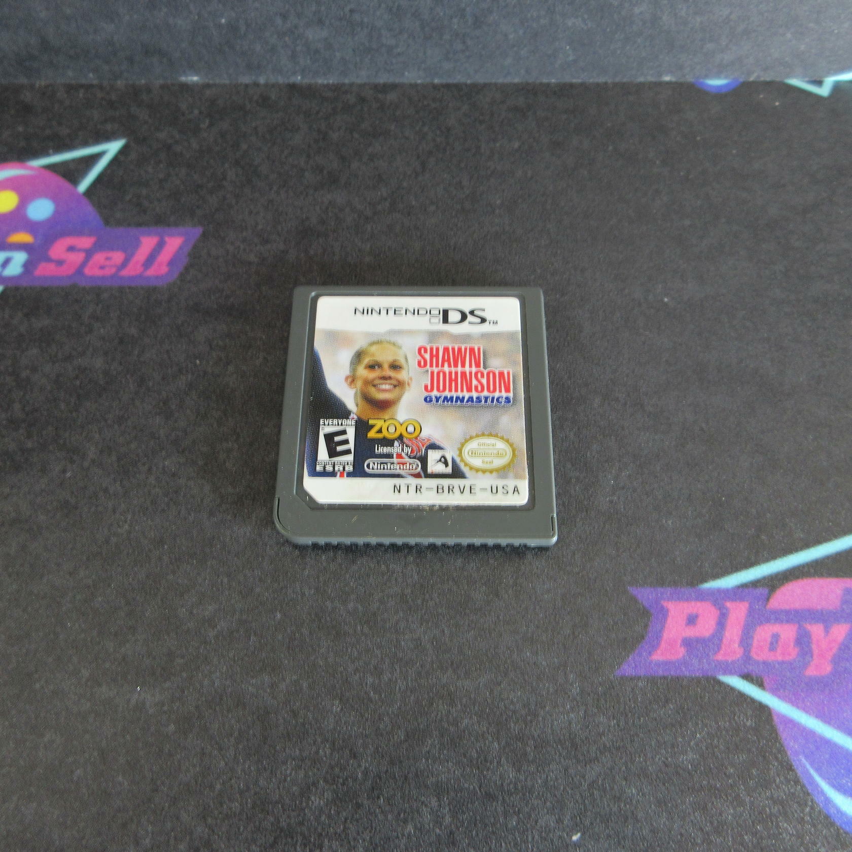 Shawn Johnson Gymnastics Nintendo DS AD - Very Good