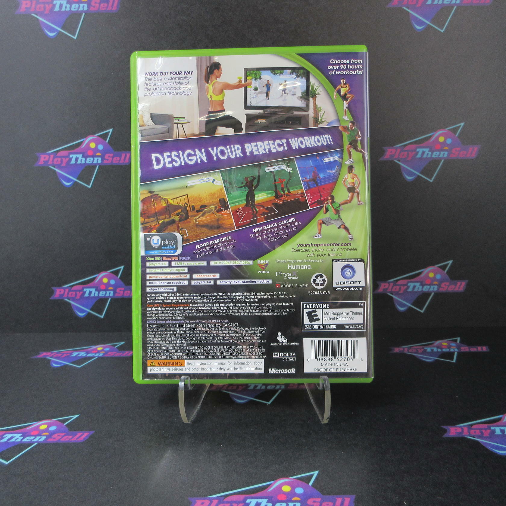 Your Shape Fitness Evolved 2012 Xbox 360 - Like New