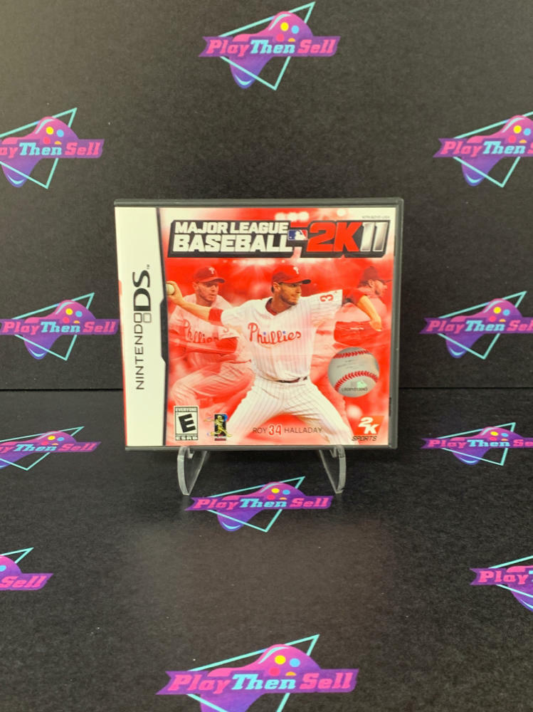 Major League Baseball 2K11 Nintendo DS Complete CIB - Very Good