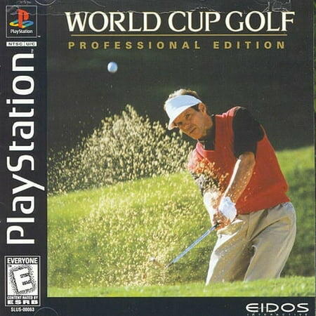 World Cup Golf Professional Edition PS1 PlayStation 1 - Like New
