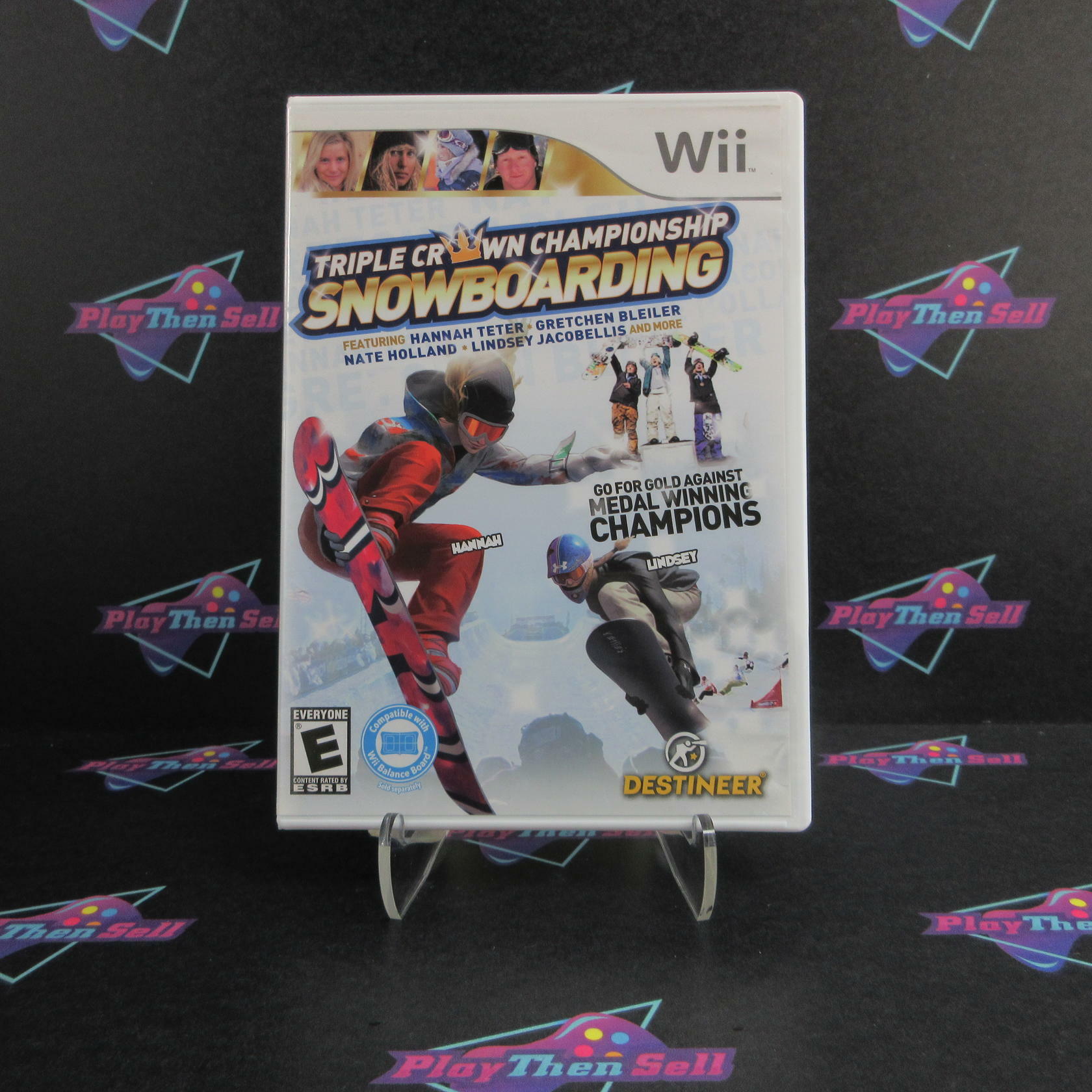 Triple Crown Snowboarding Nintendo Wii - Like New
